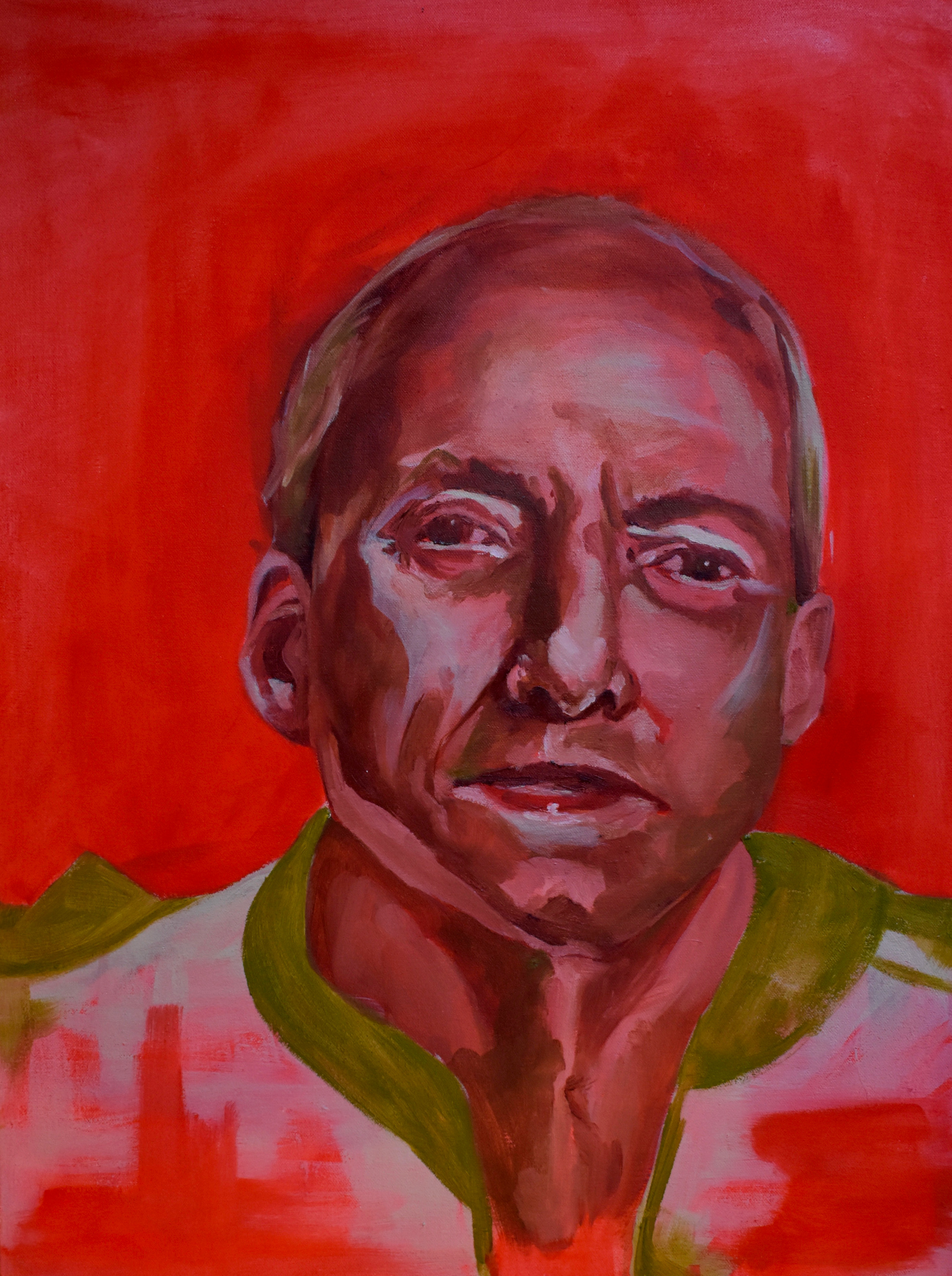 Wrath (2019). oil on canvas. 18 x 20 in