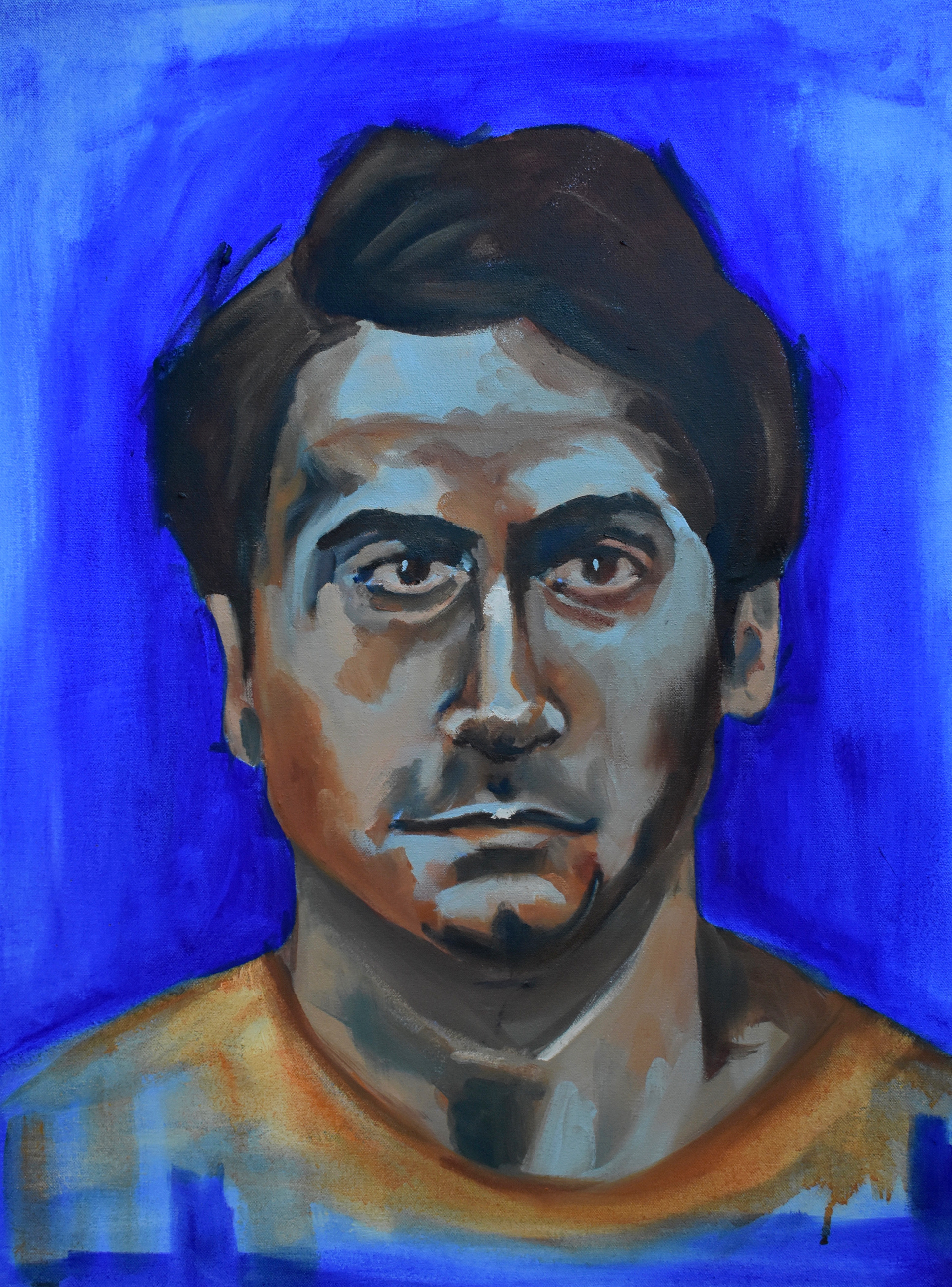 Lust (2019). oil on canvas. 18 x 20 in