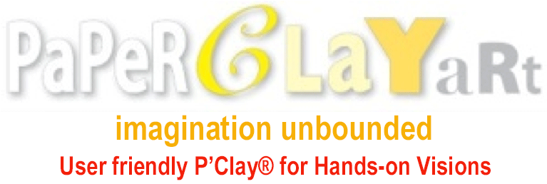 logo for paperclay art connections