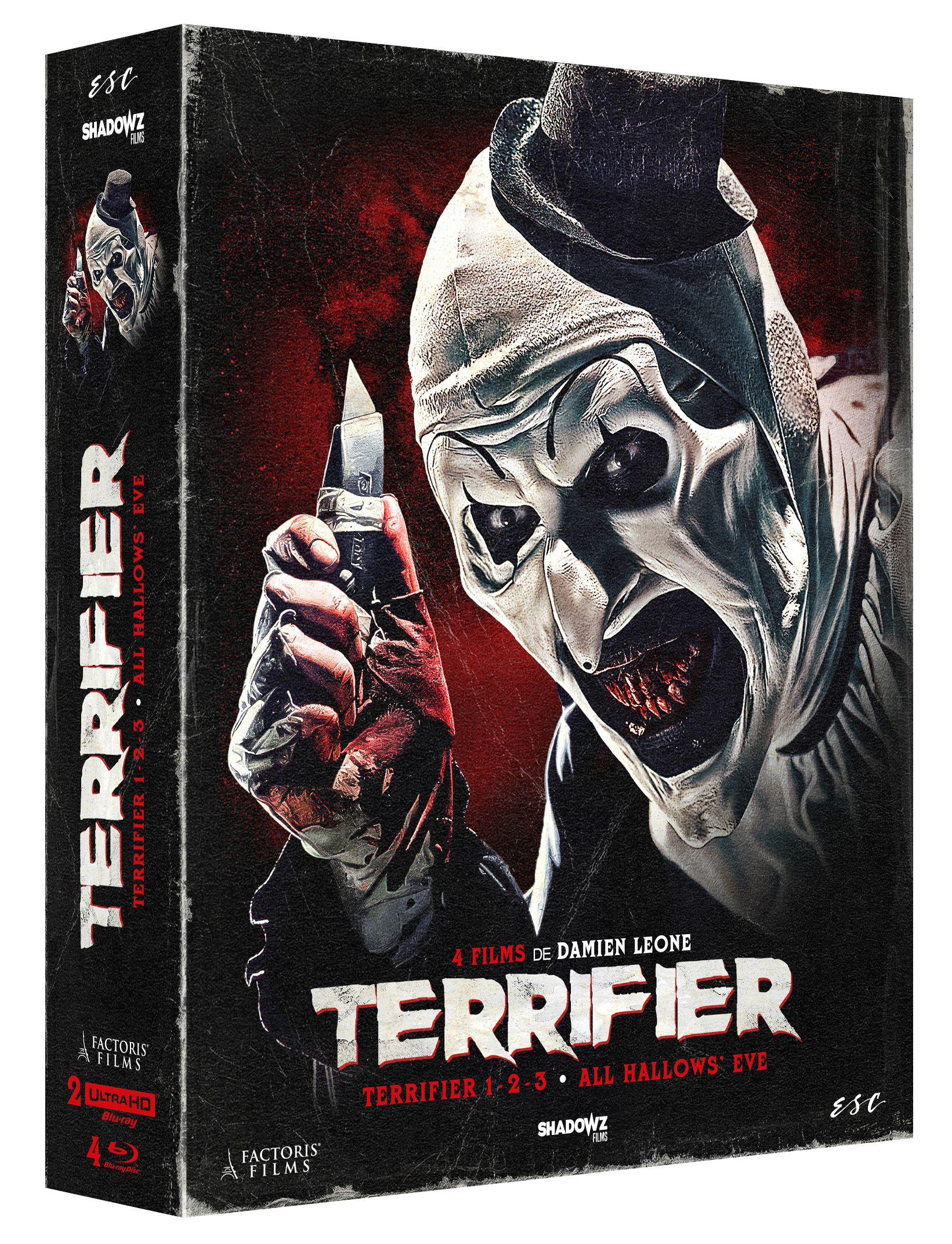 Etui collector Terrifier 1 à 3