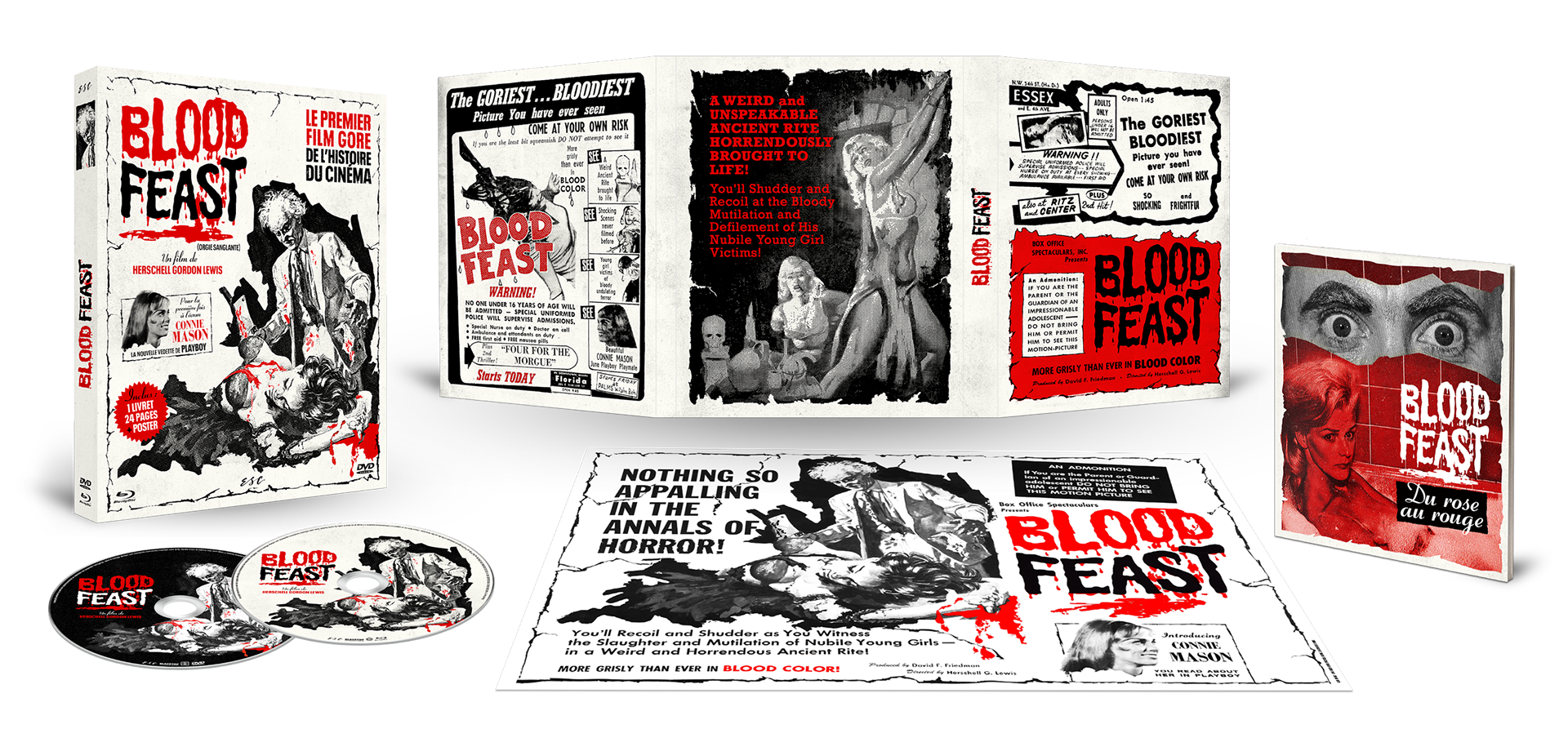 Etui, Digipack, poster, rondelles, livret