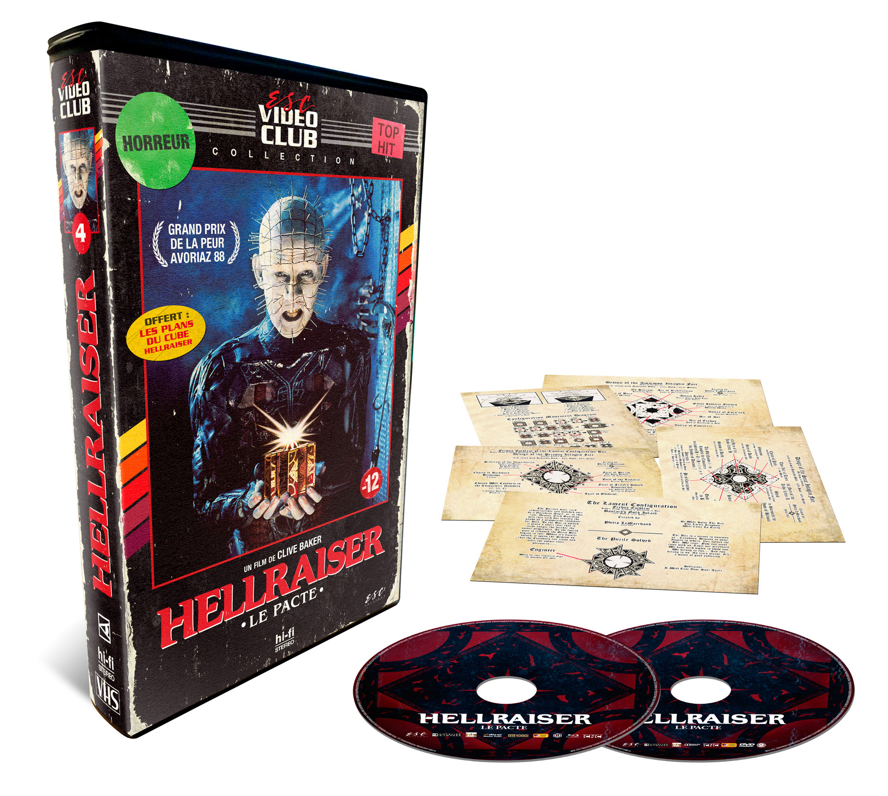 Pack, disques et goodies