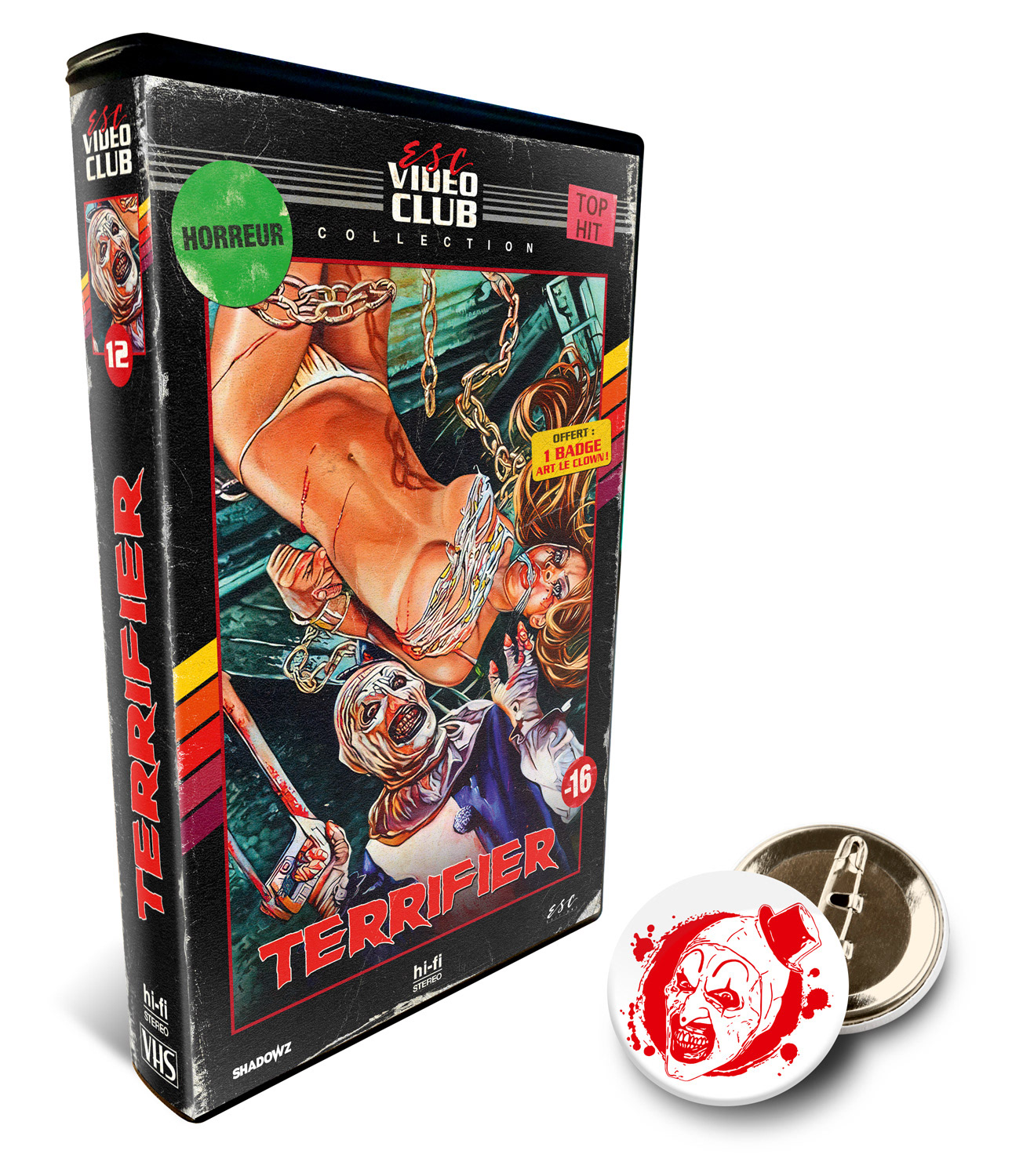 Boitier VHS (Blu-ray+DVD) + goodies