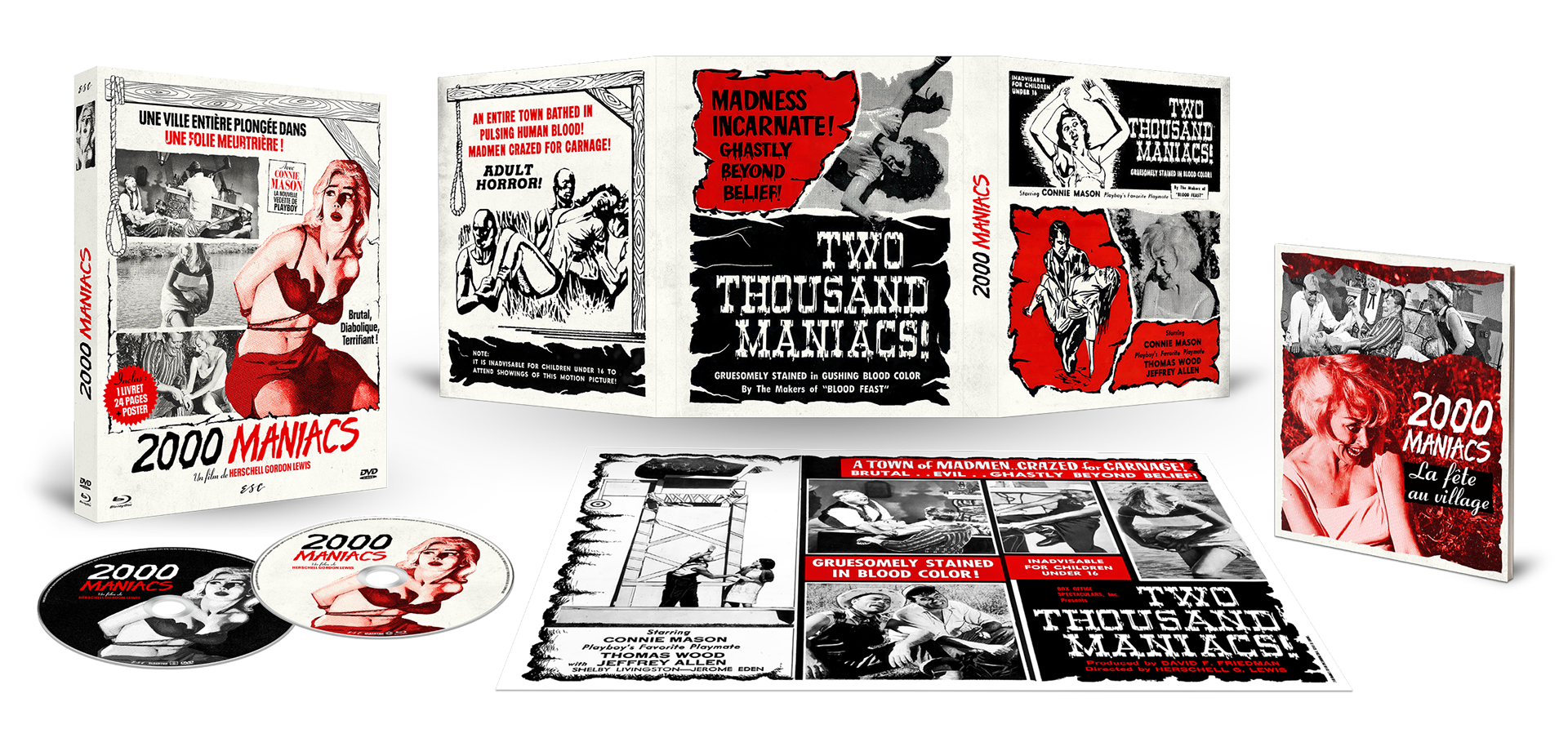 Etui, Digipack, poster, rondelles, livret