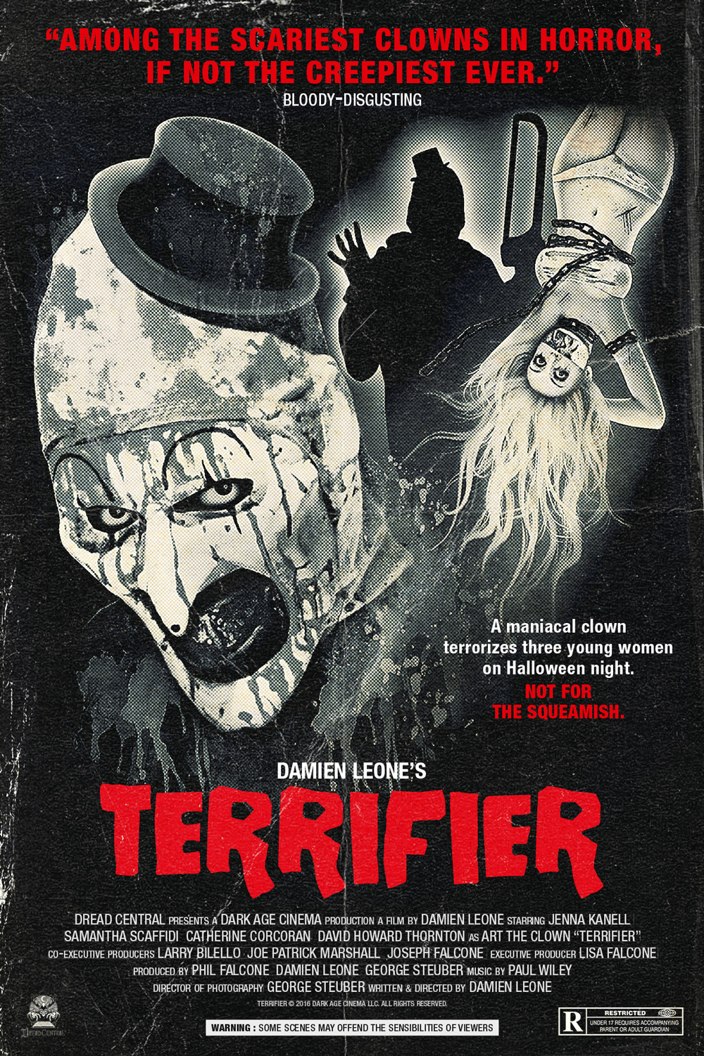 Carte postale rétro Terrifier 1