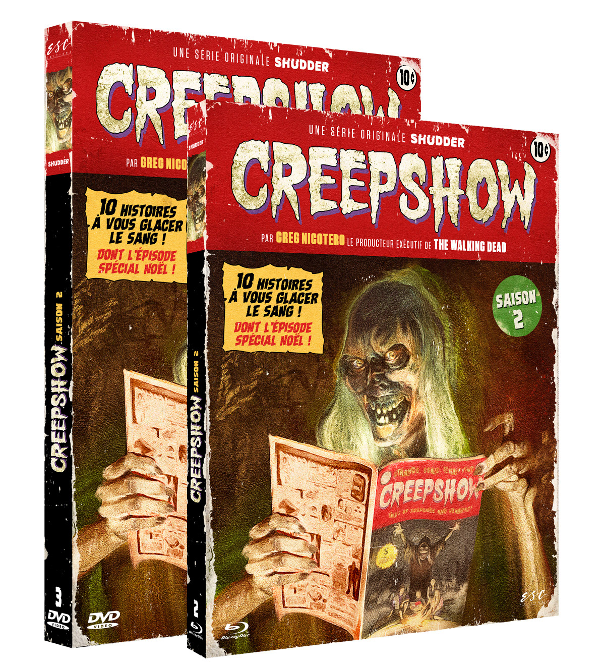 Etuis Blu-ray et DVD : Saison 2