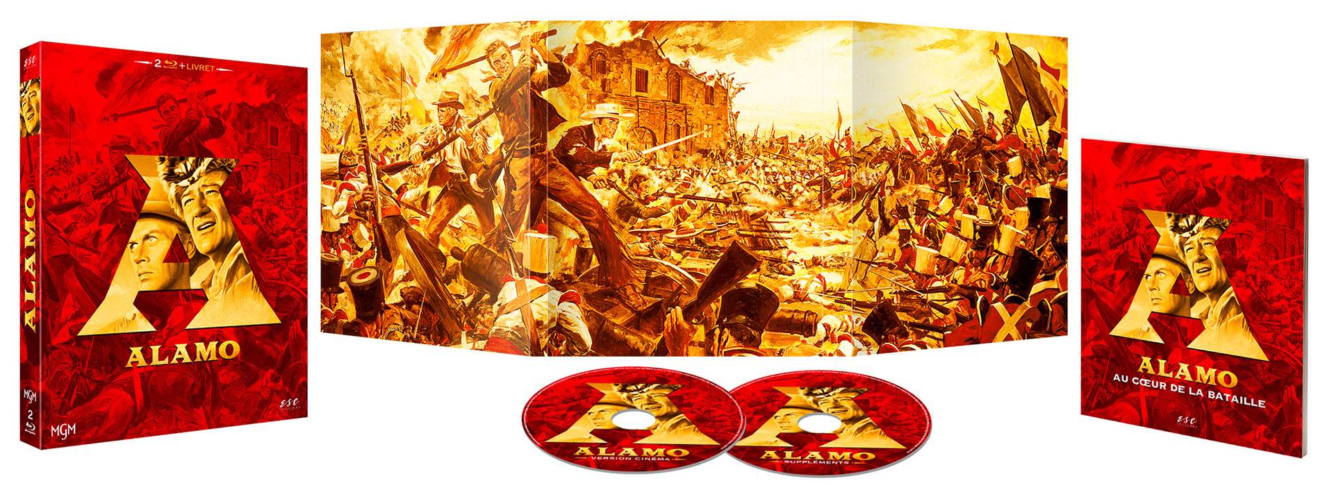 Edition Blu-ray : Etui, digipack et livret