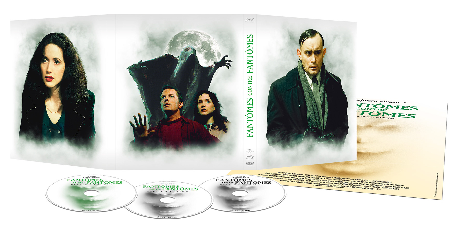 Digipack 3 disques de l'étui métal