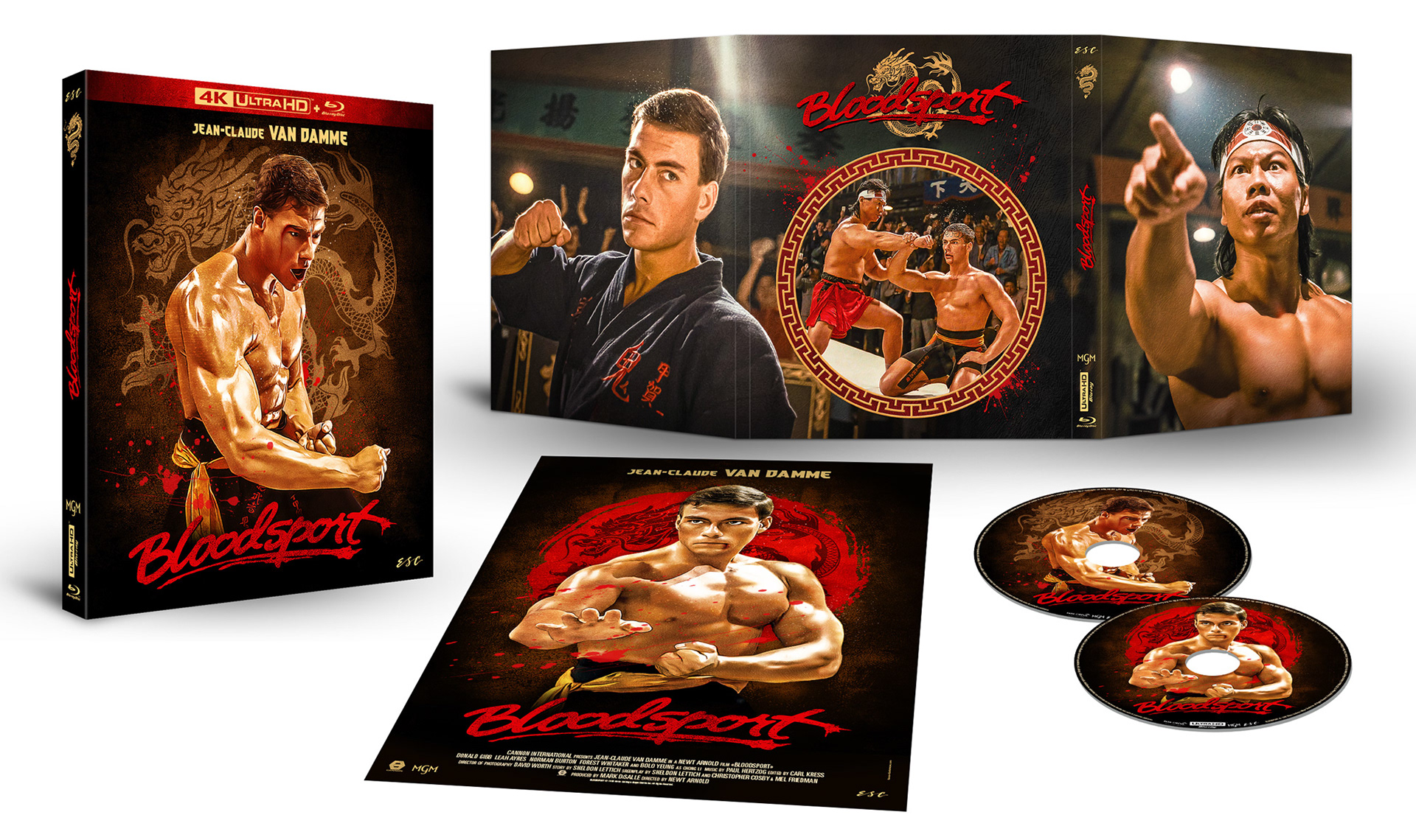 Combo 4k + Blu-ray (etui + digipak + poster)