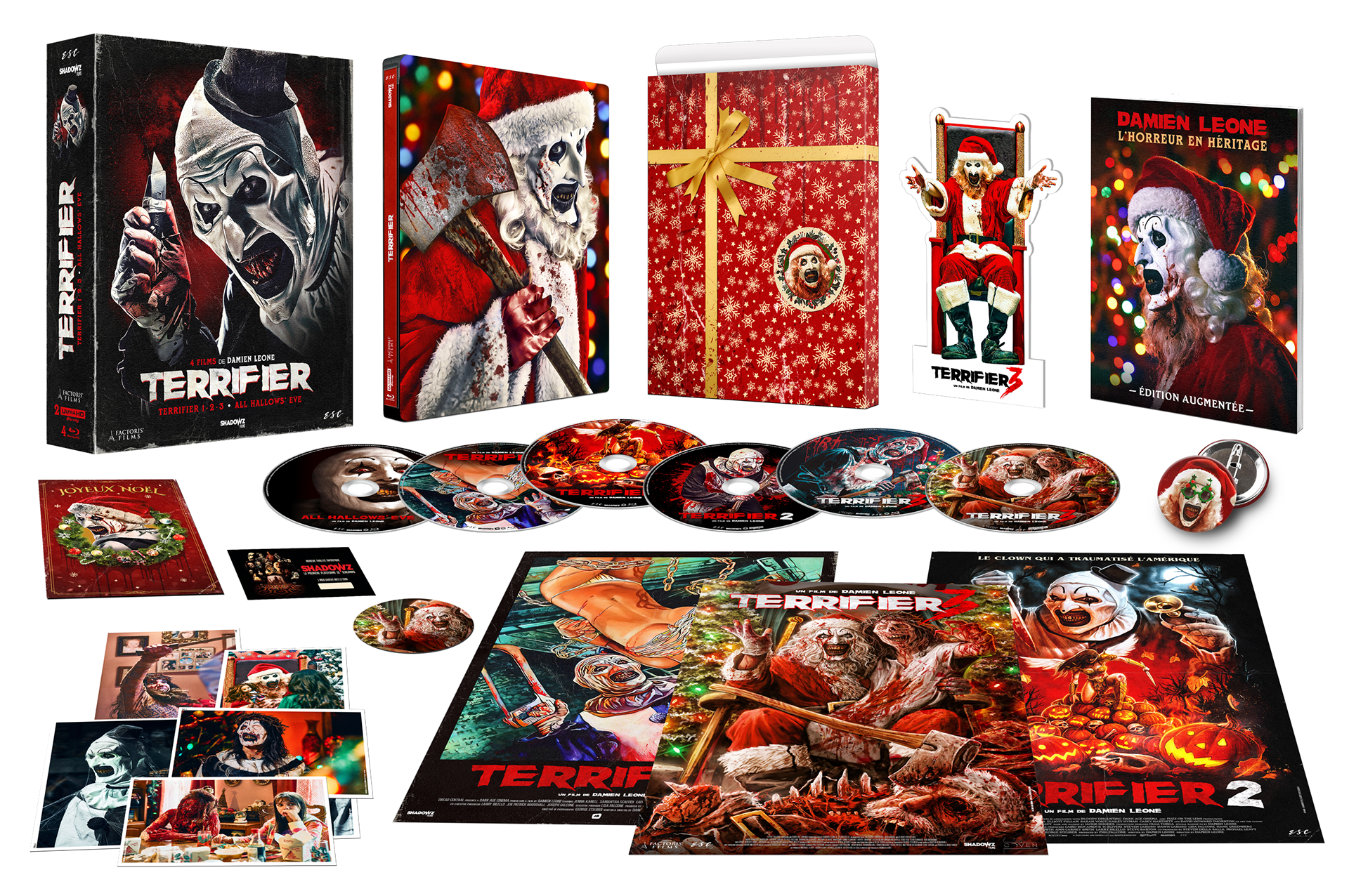 Edition collector Terrifier 1 à 3
