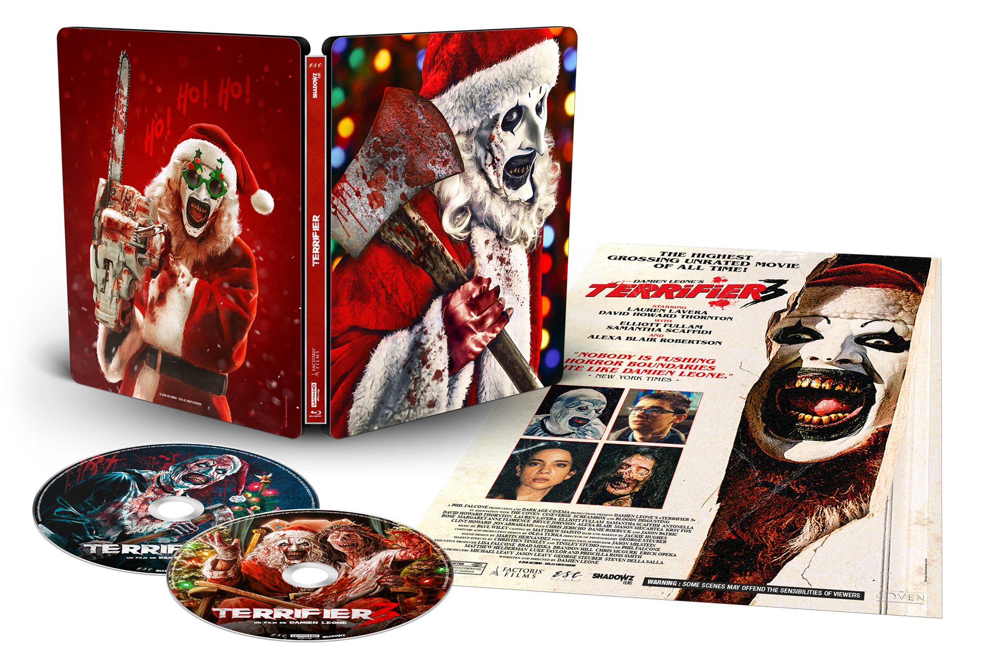 Steelbook Terrifier 3 + poster