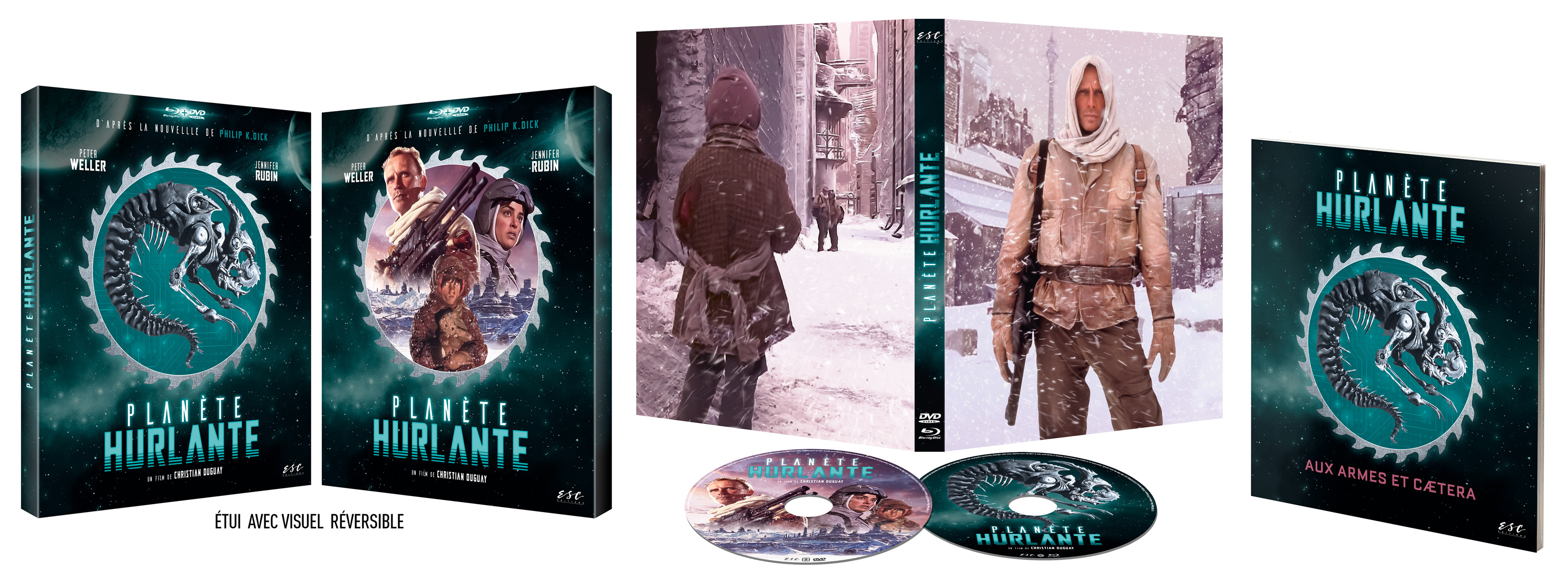 Etui, digipack, rondelles et livret