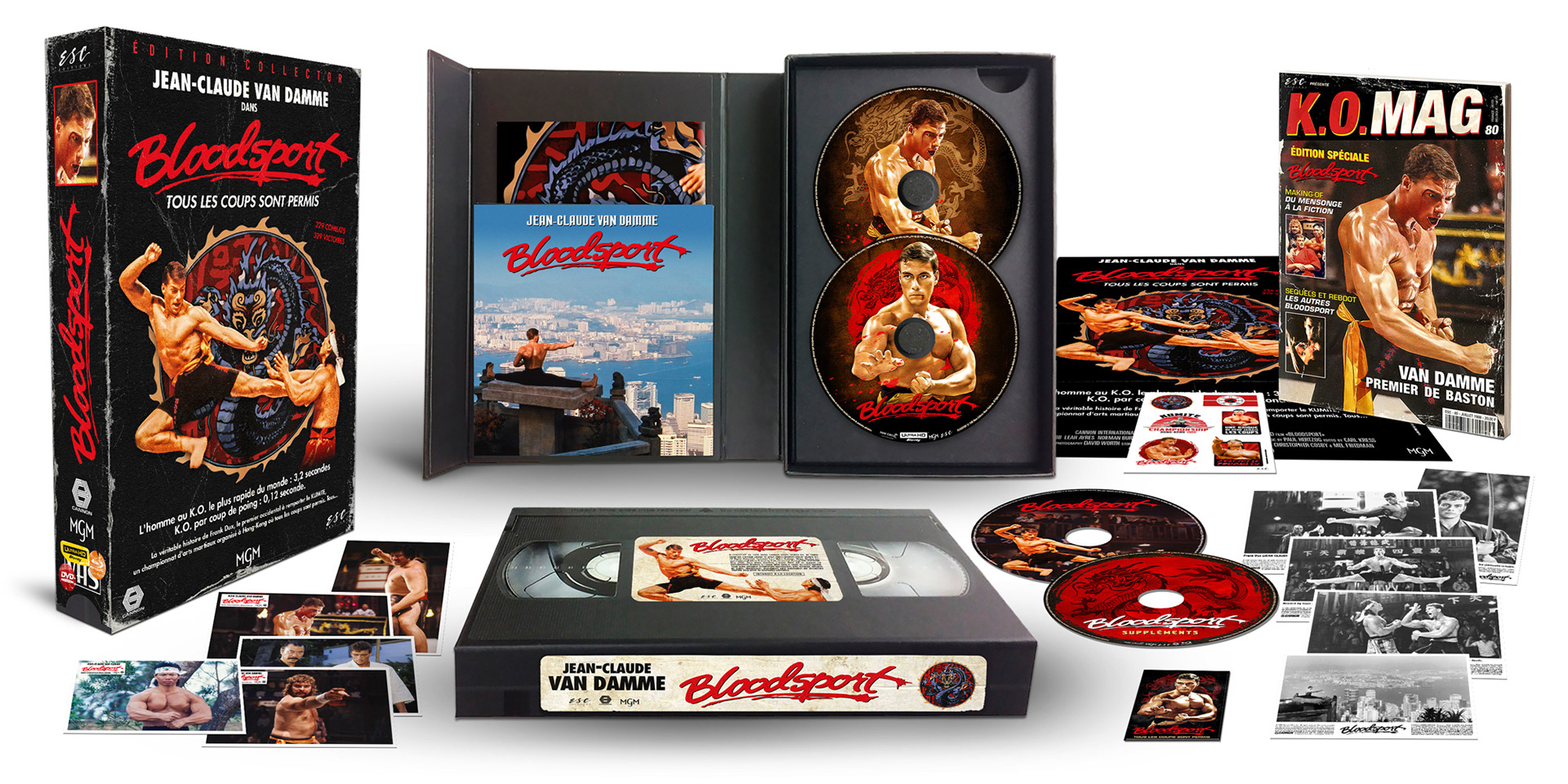 Edition VHS-BOX : le film en 4K/BR et DVD dans un coffret façon boitier VHS + goodies (poster, livret 32 pages, photos, magnet, disque bonus, stickers)