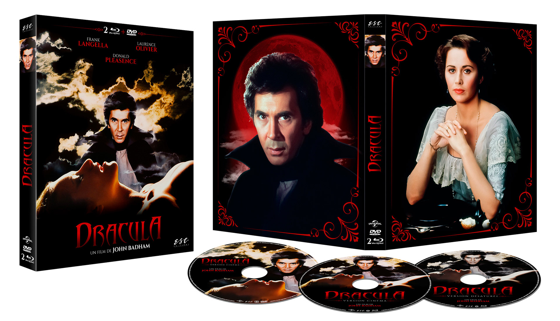 Etui, digipack et rondelles