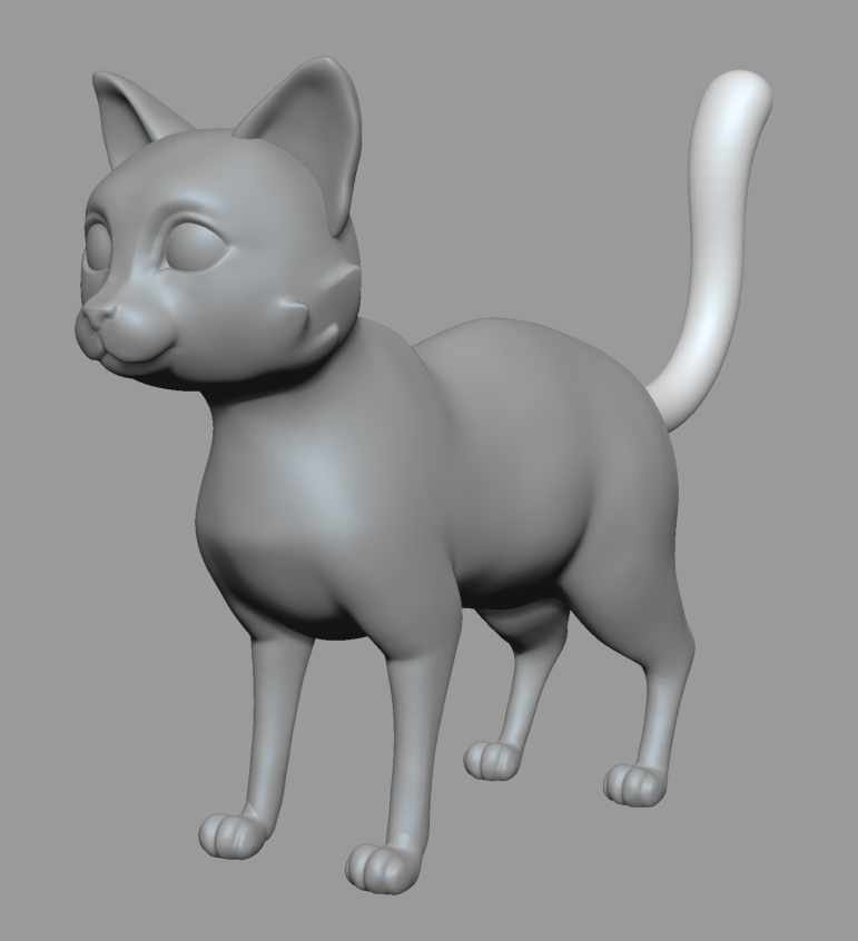 Potato Sculpt before retopo