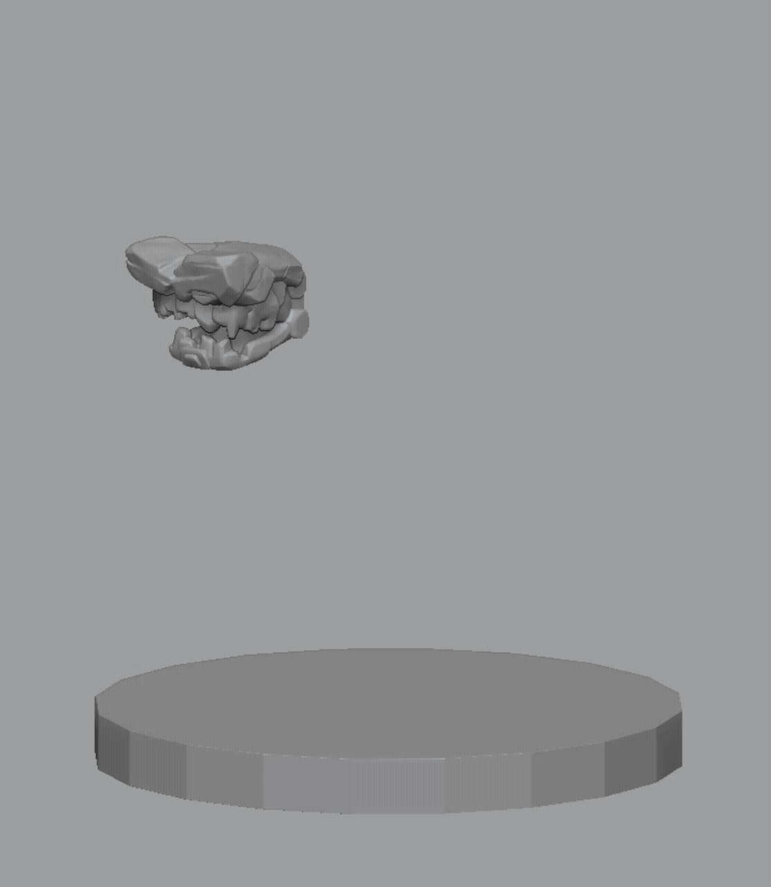 Cragjaw Sculpt Process