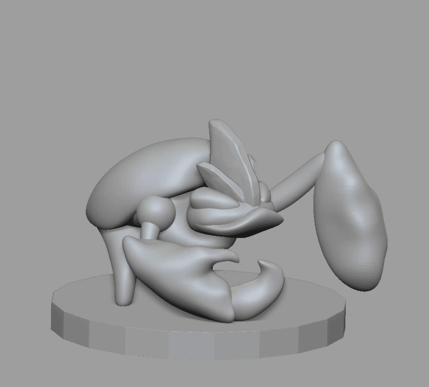 Reefhorn Sculpt Process