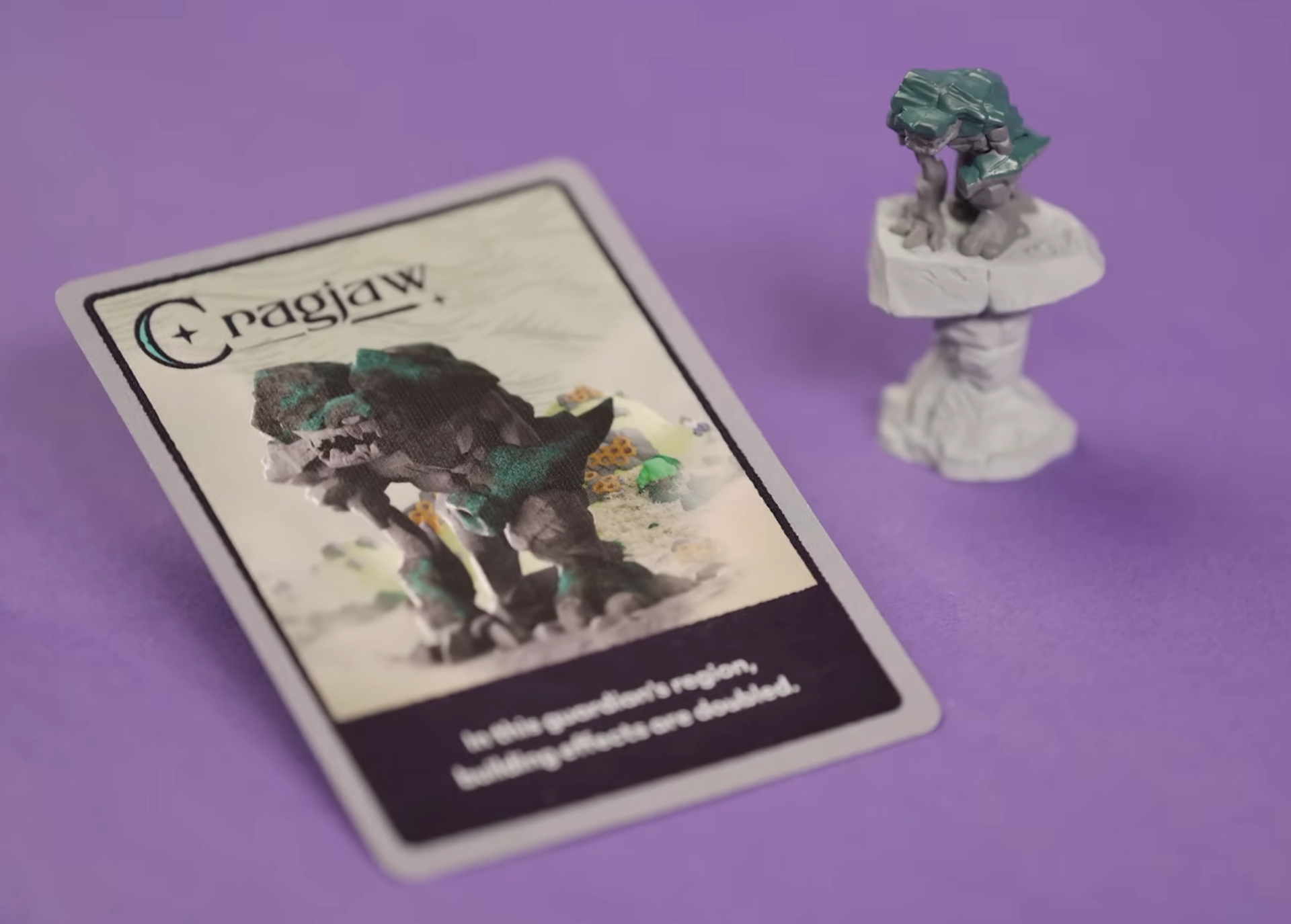 Cragjaw Miniature and Card