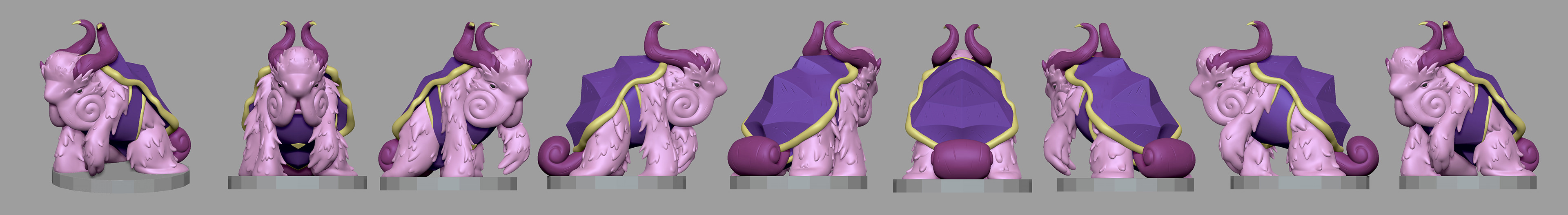 Mythtusk Sculpt Turnaround