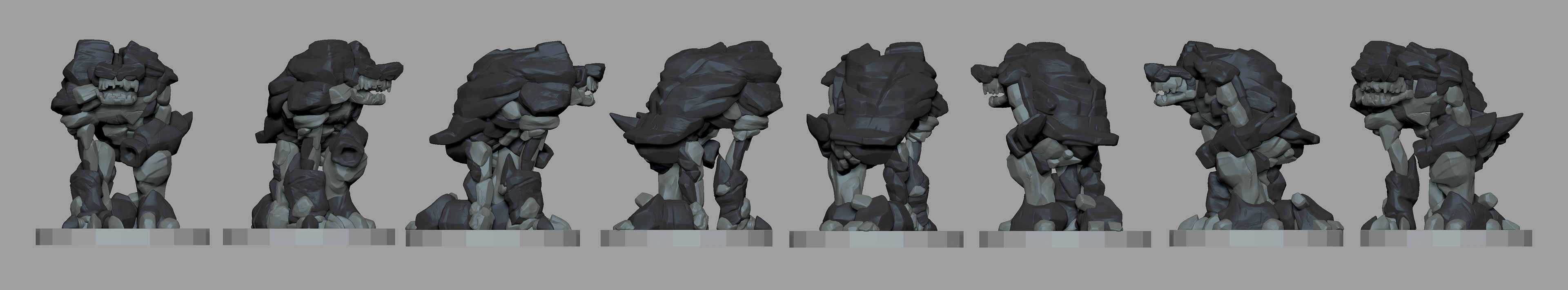 Cragjaw Sculpt Turnaround