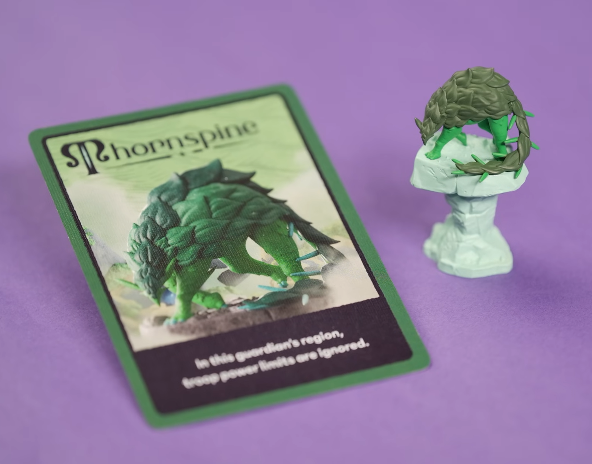 Thornspine Miniature and Card