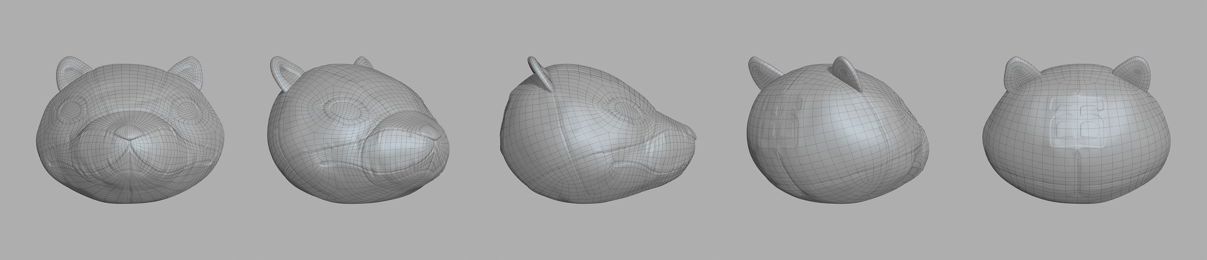 2024 Tiger Bob - Sculpt, Model & Blend Shapes