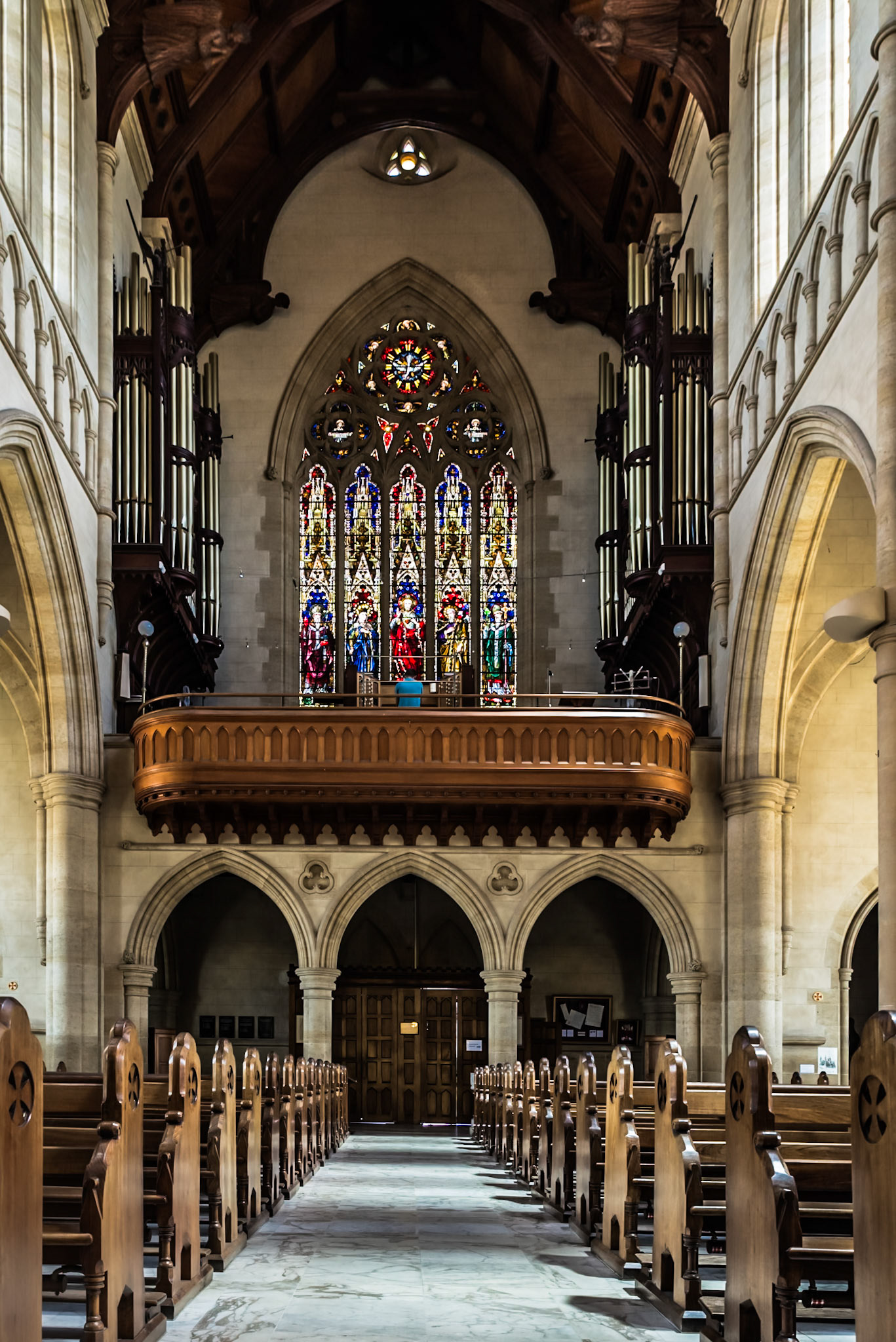 The organ, Sacred Heart Cathedral, Bendigo