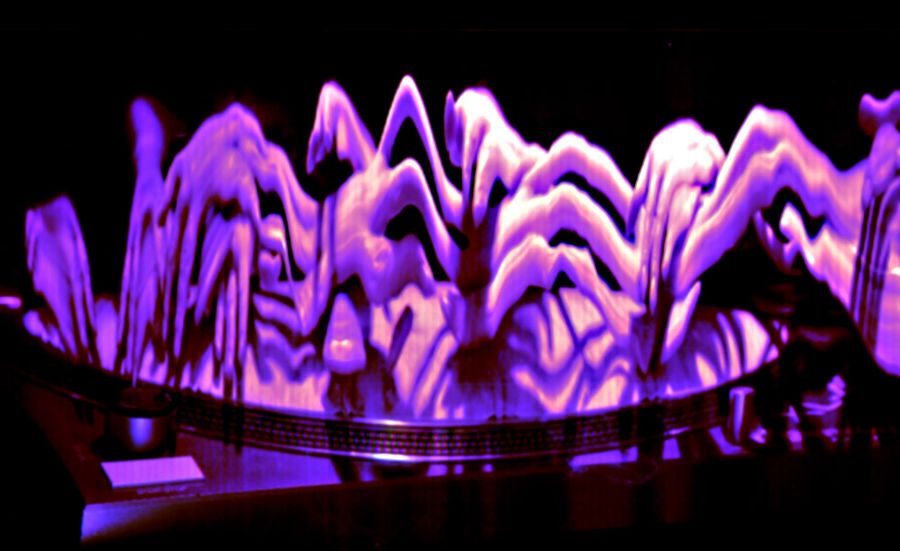 Scanography - DJ's hands
