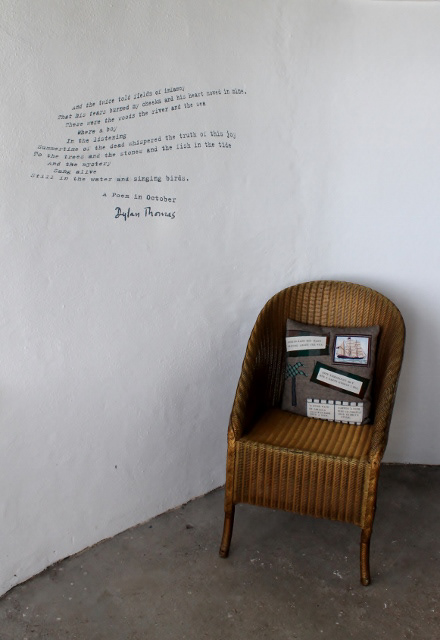 Laugharne - Dylan Thomas's writing space