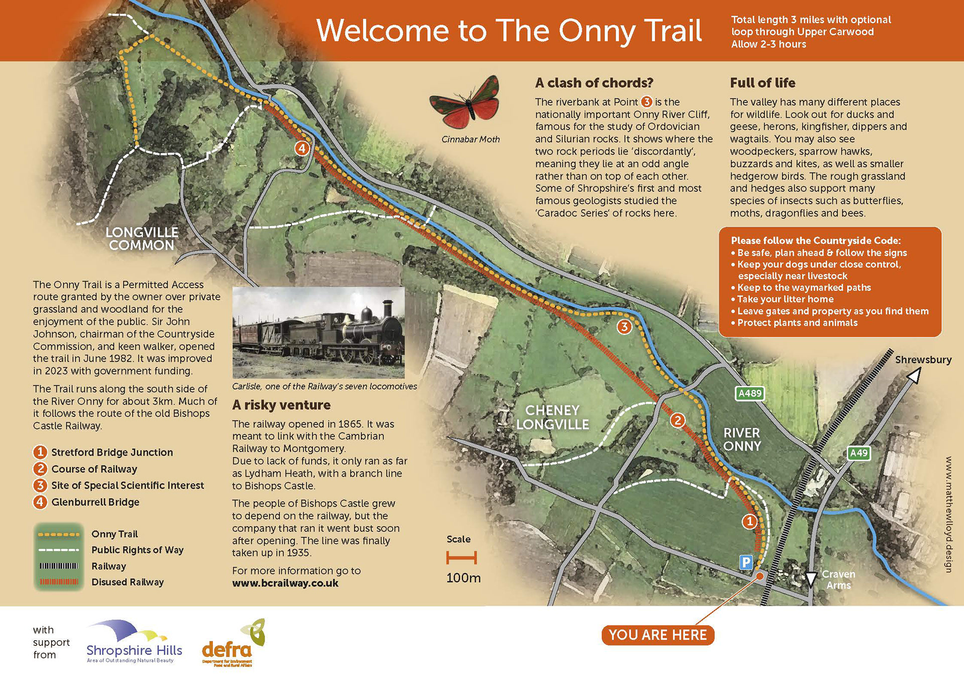 Onny Trail, Craven Arms, Shropshire