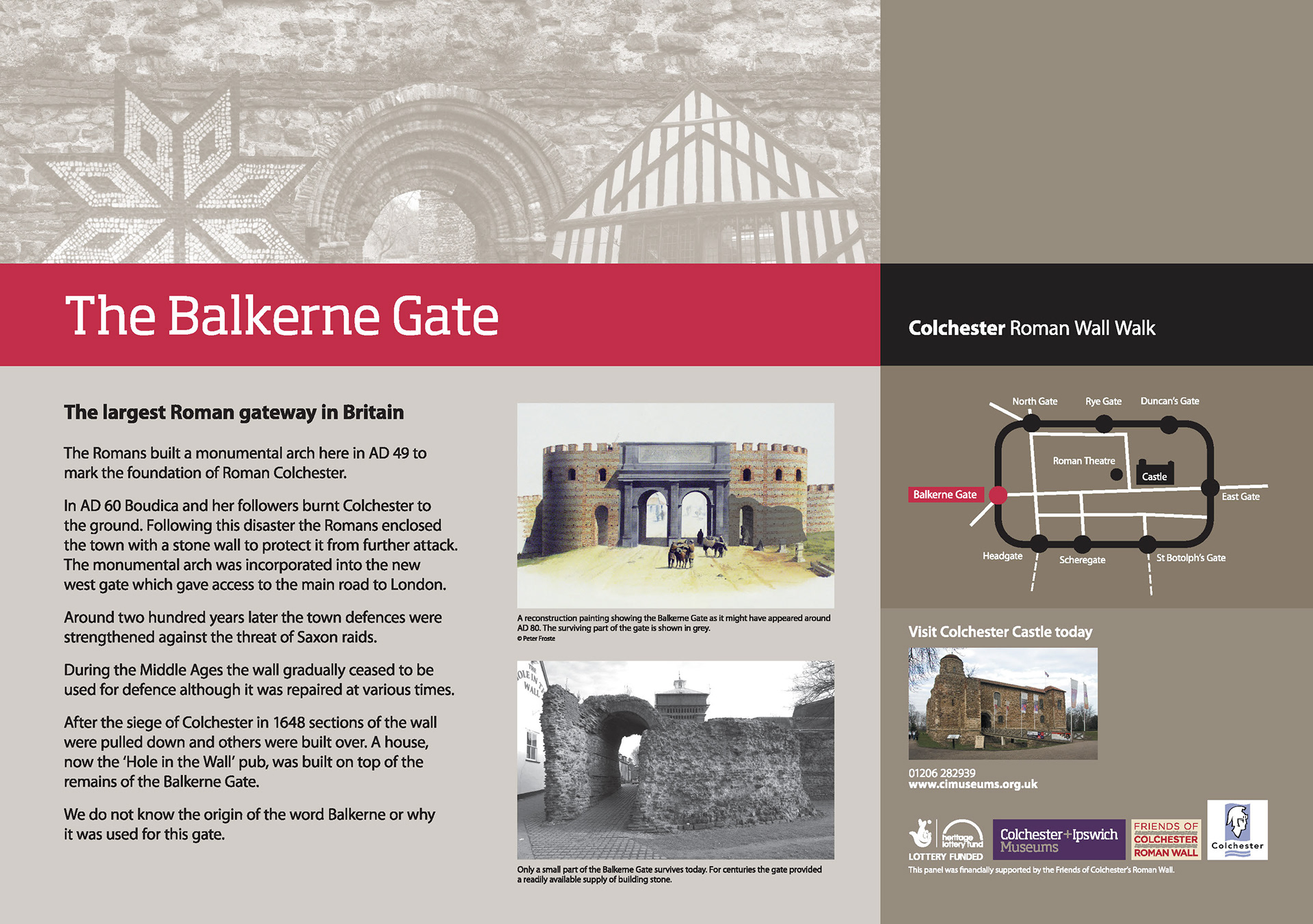 Colchester Roman Wall Walk