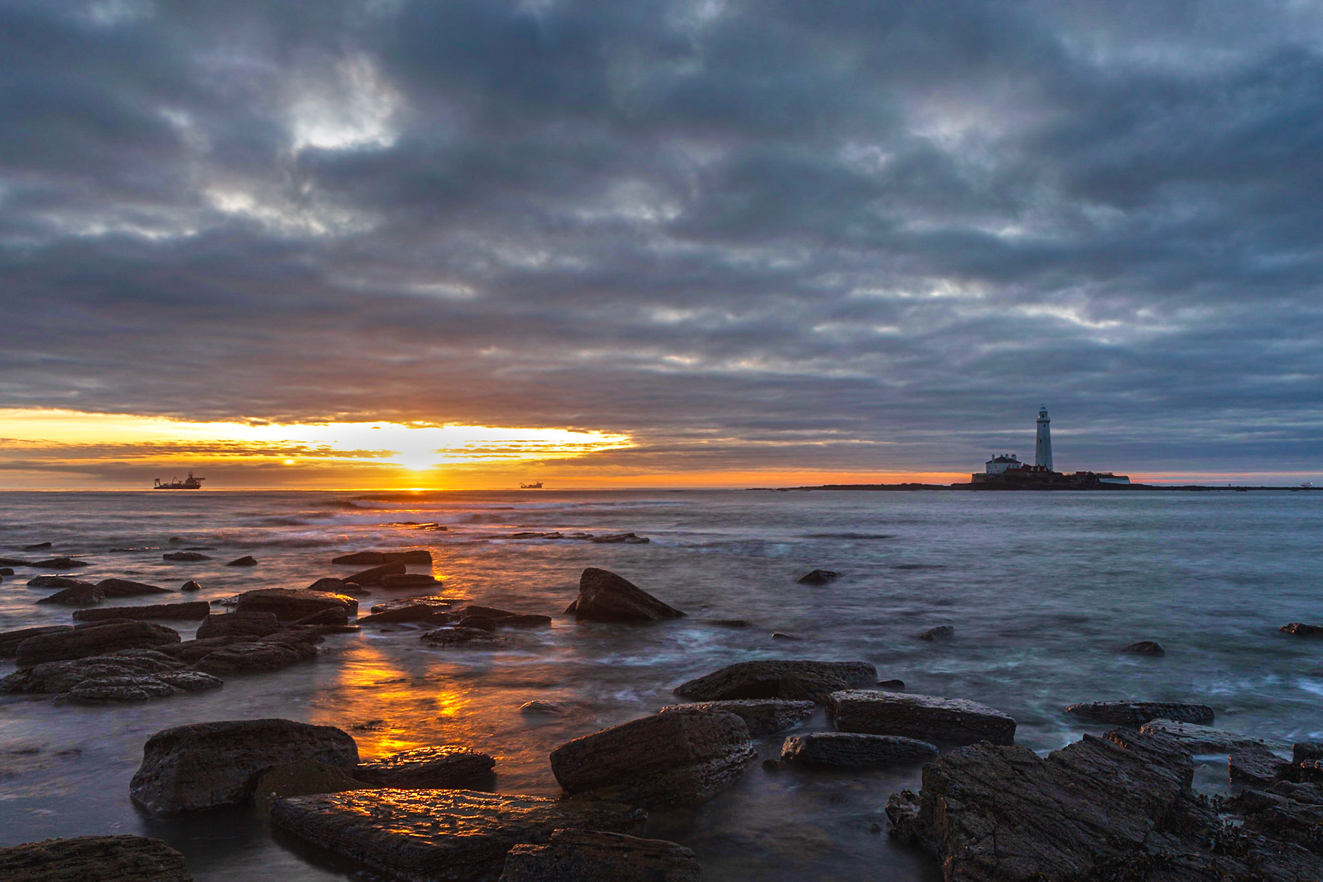 Sunrise at St Mary's