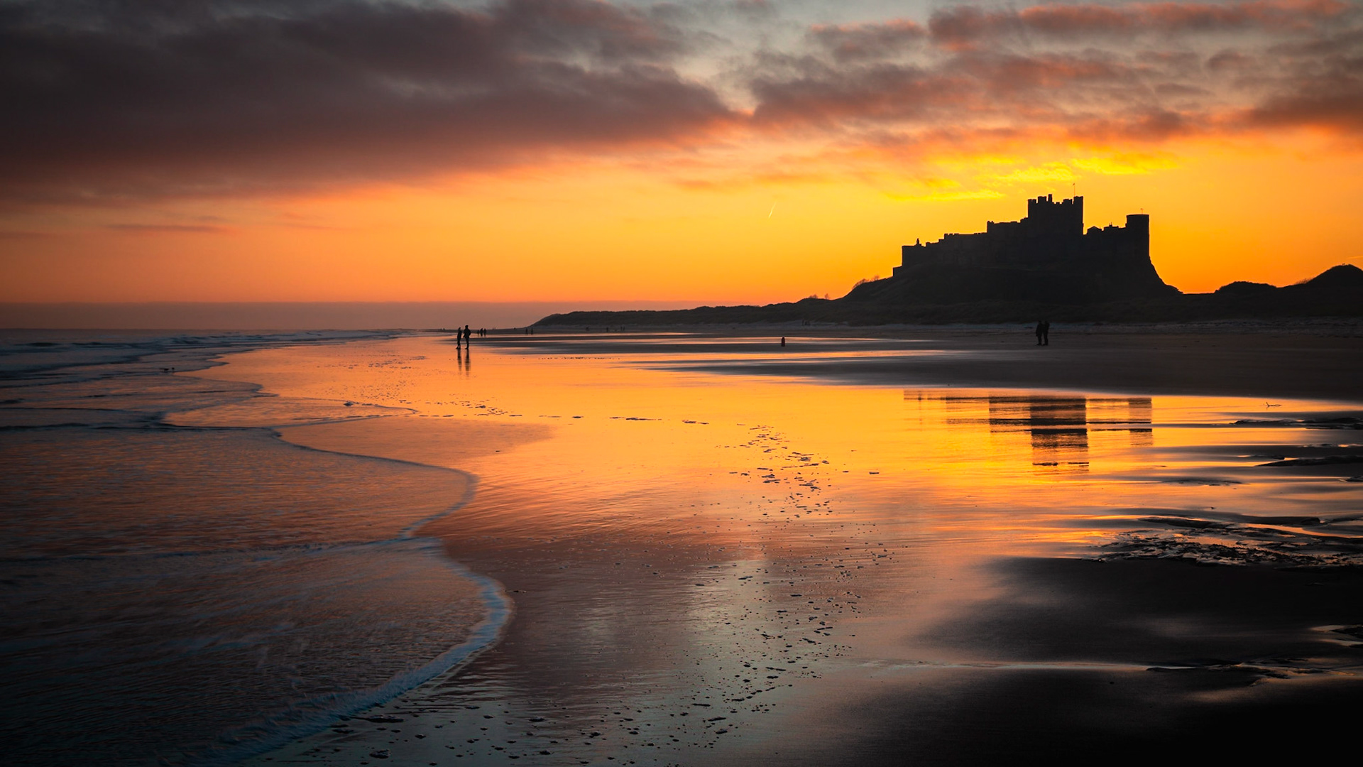 Bamburgh Castle Sunrise
