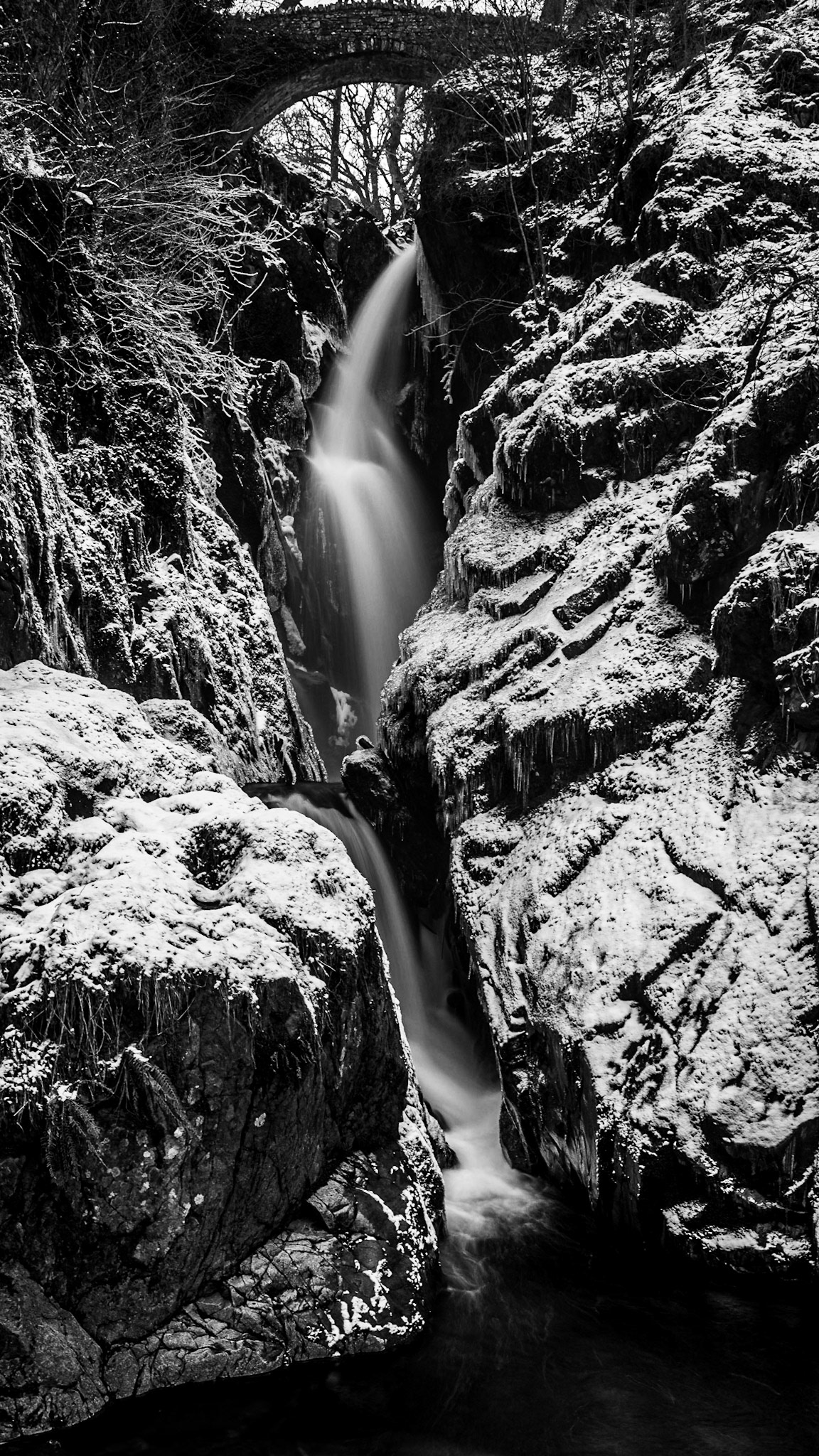 Aira Force in winter