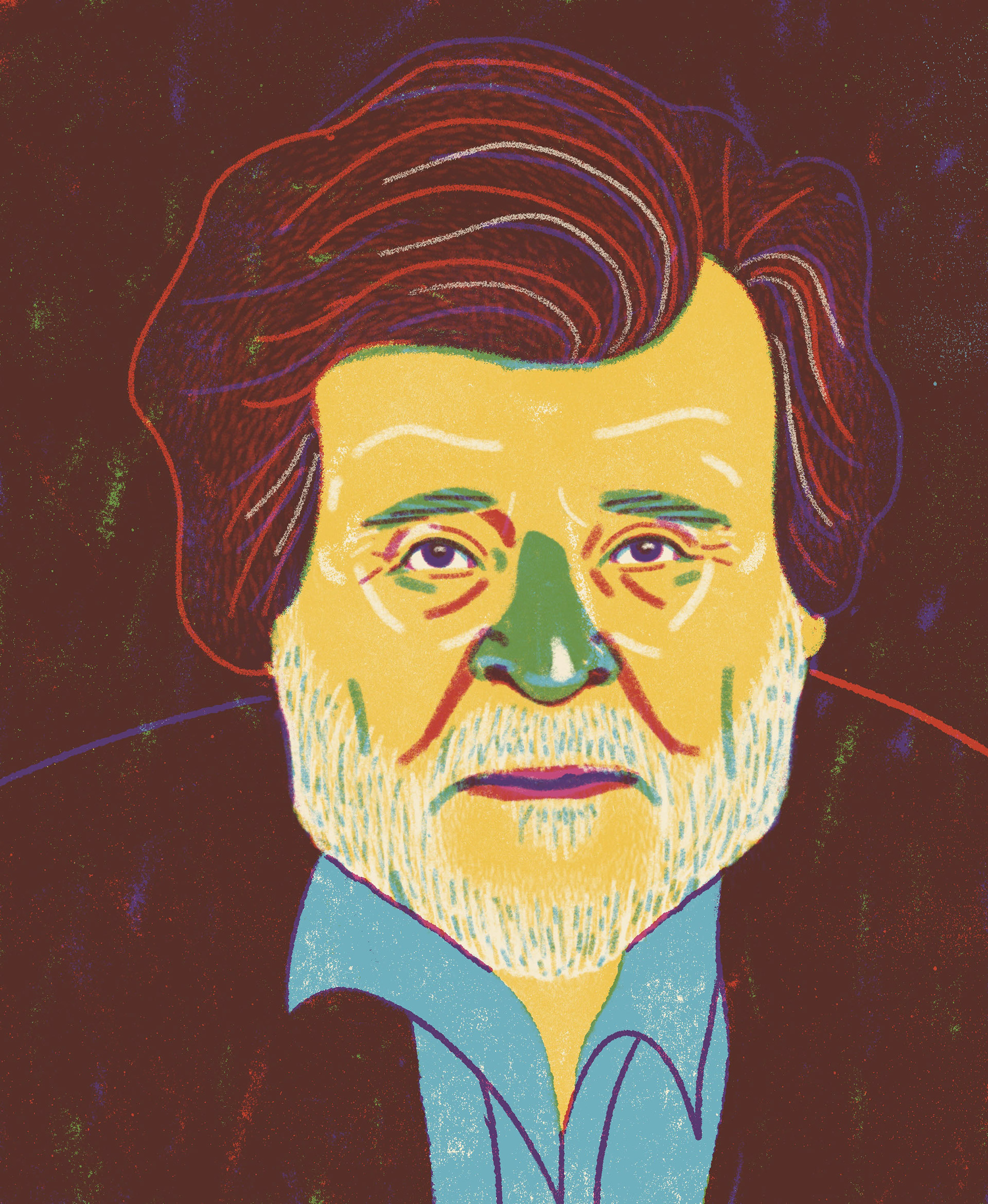 Moody-Portrait-Illustration-Victor_Erice-by-Polina-Jakimova