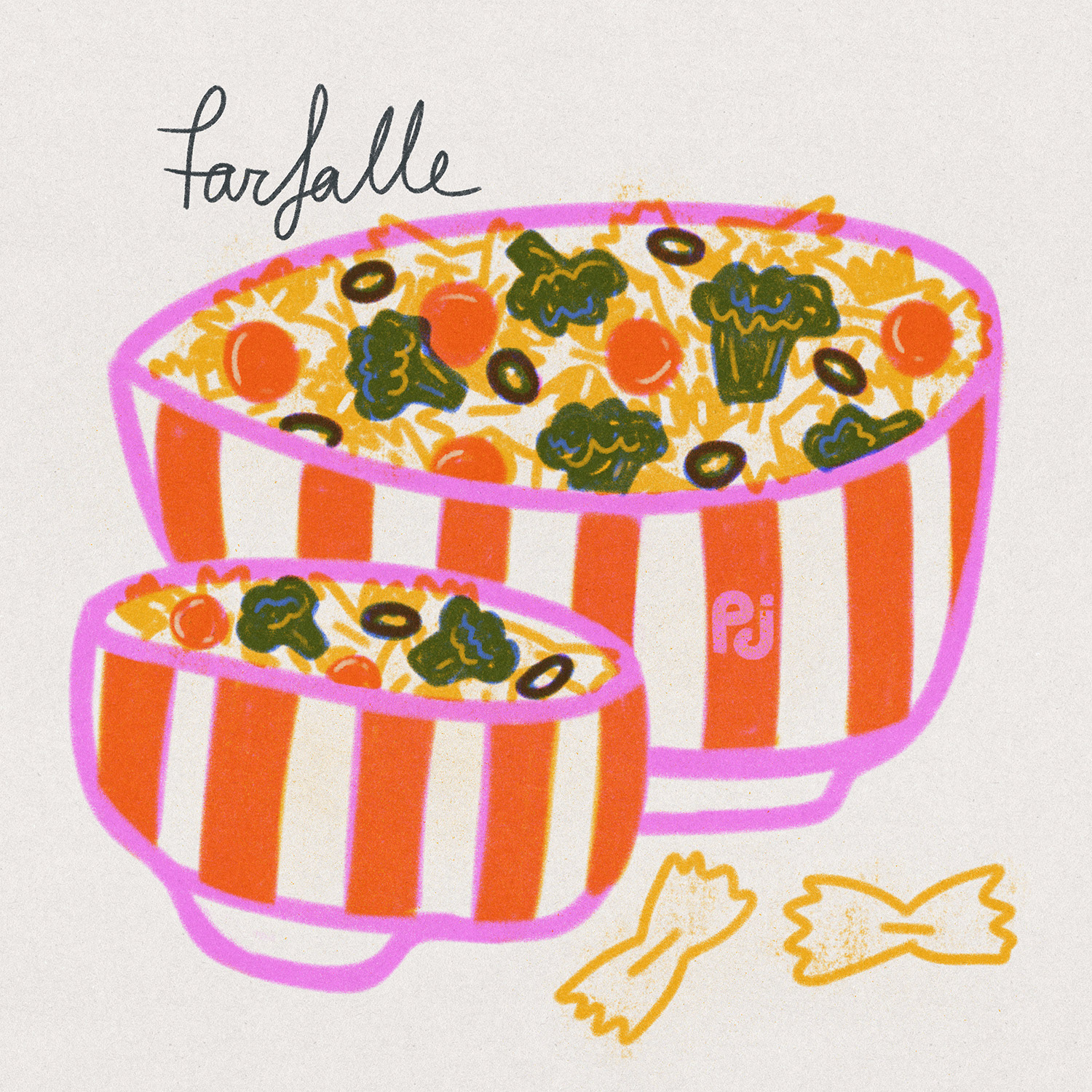 Farfalle Pasta by Polina Jakimova
