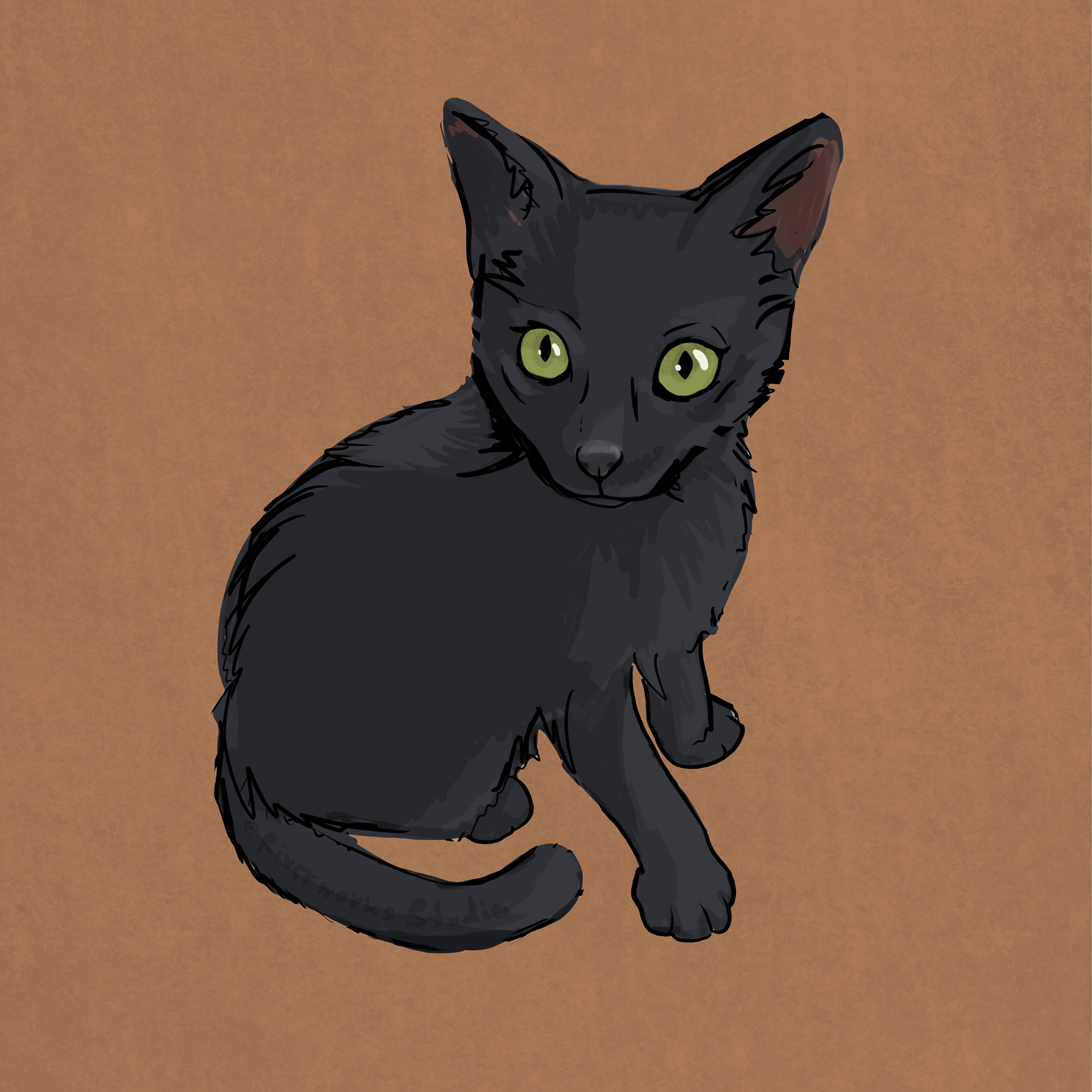 Custom pet portrait