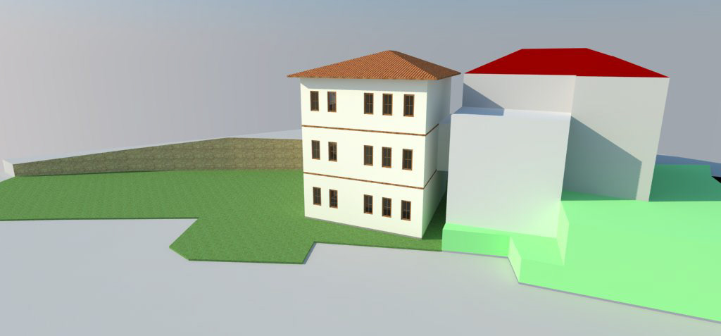 Mevcut ve yeni yapı ilişkisi/ relation of existed building and added building
