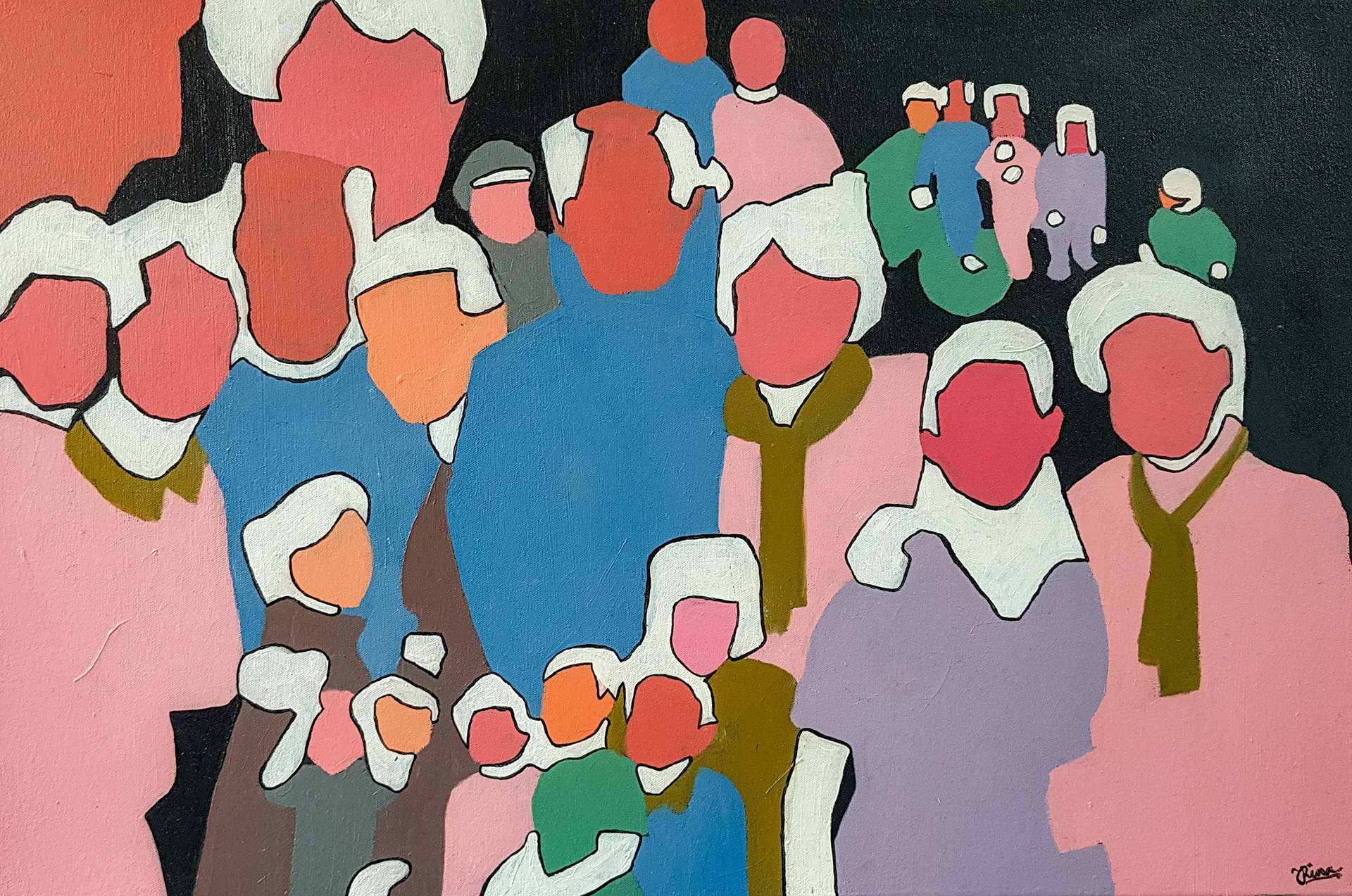 Lifetime of Memories, Oil on Canvas, 60.5 x 40.5 cm