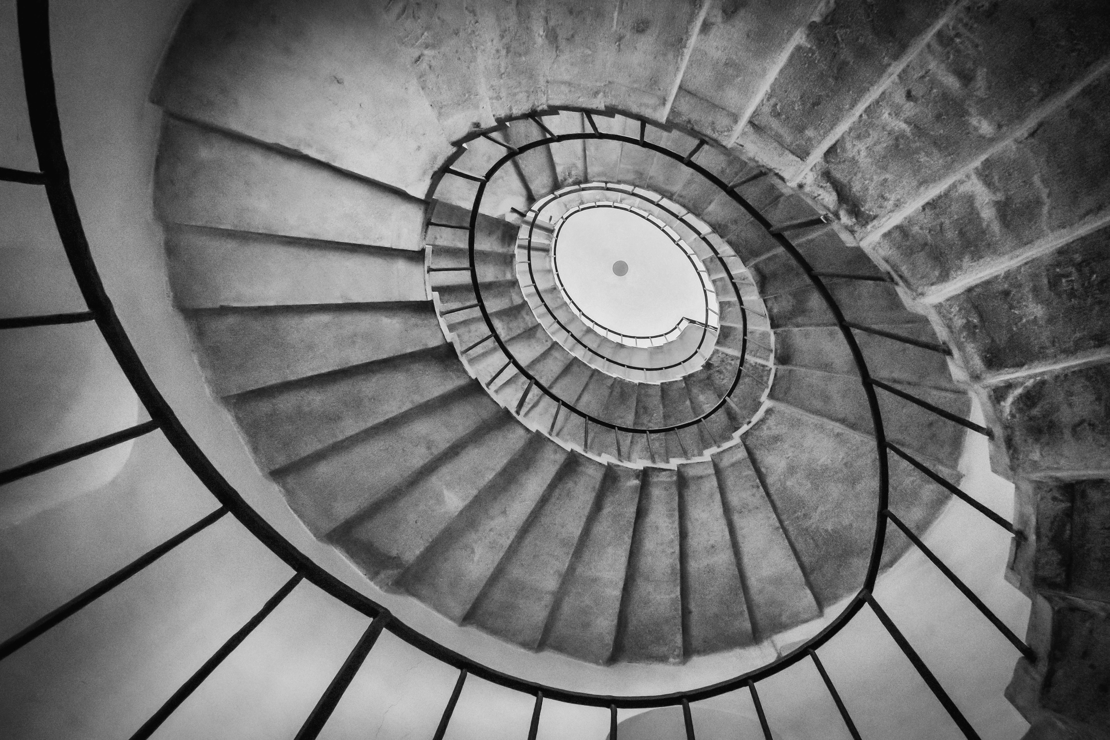 Treppenhaus von Andrea Palladio in der Accademia