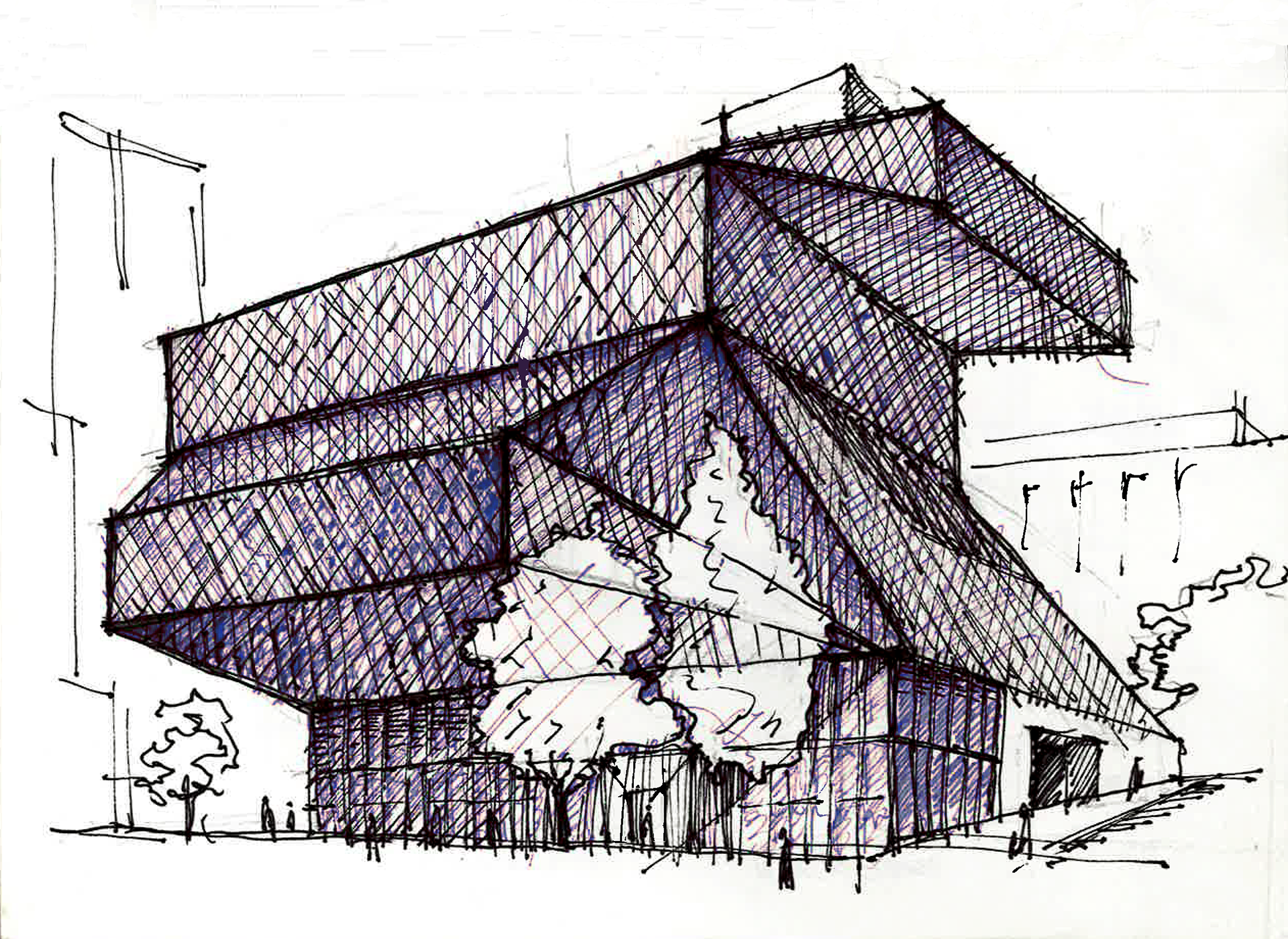 Seattle Public Library, Seattle OMA