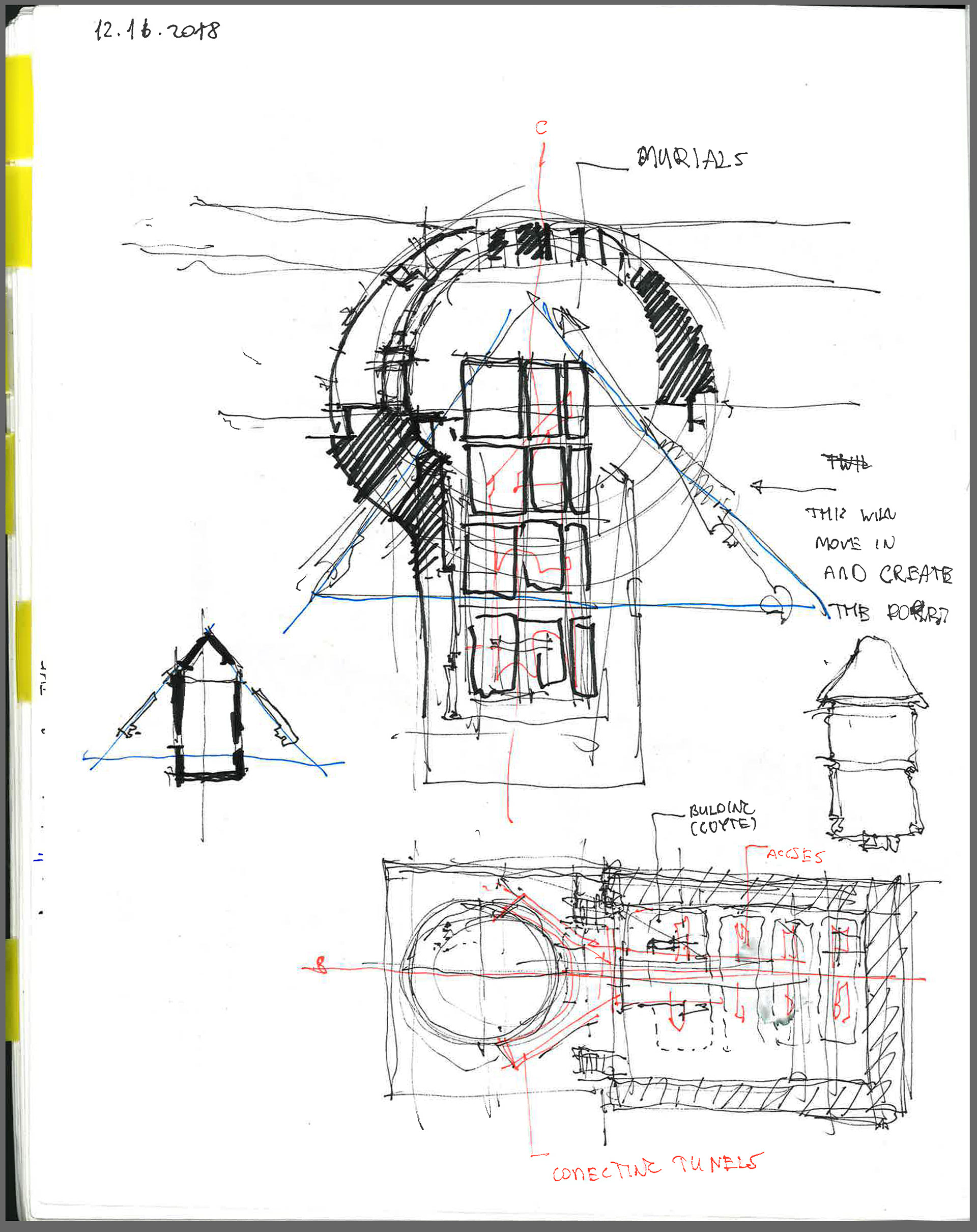 IMG 7: First form finding - Capsule & Plan