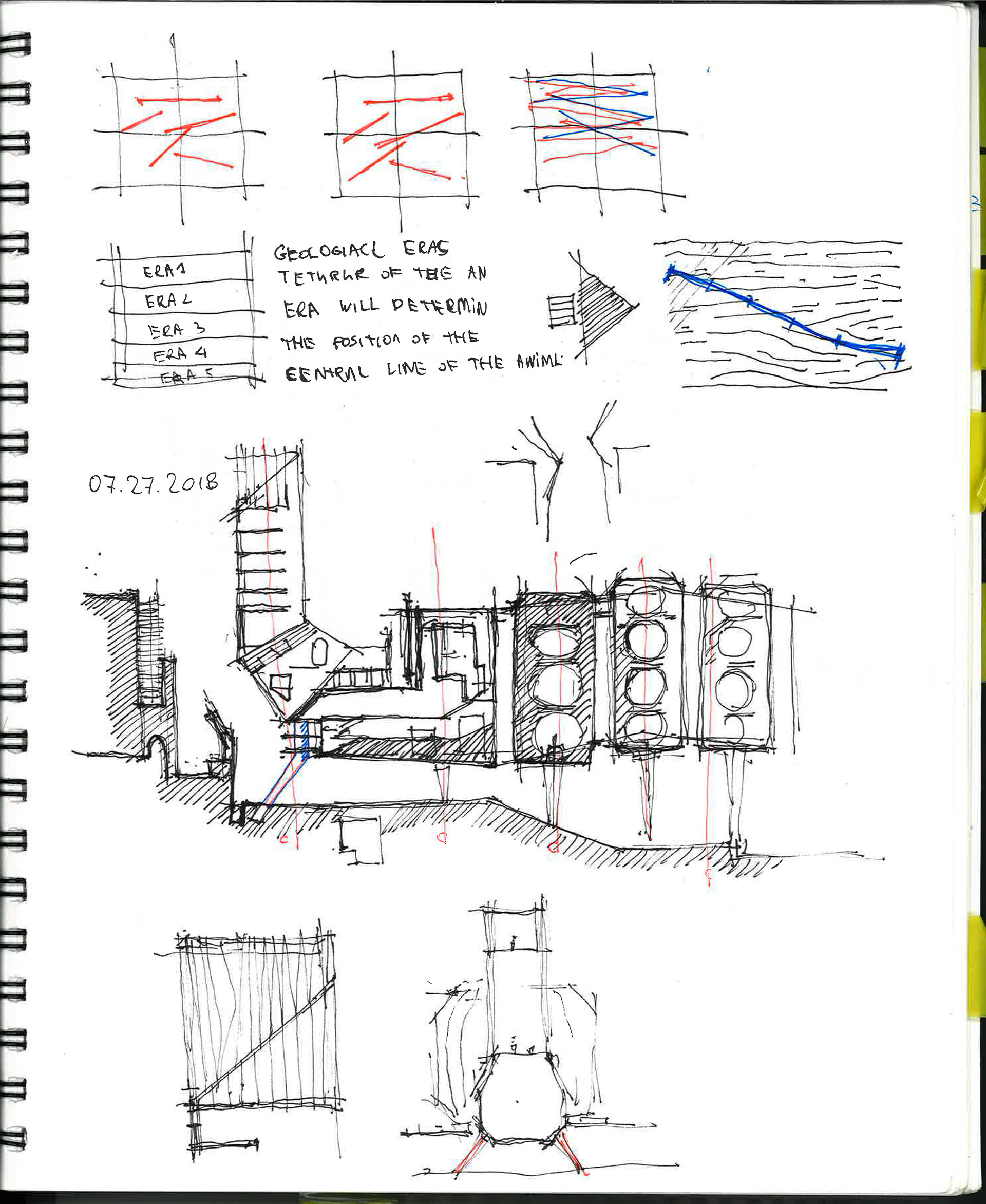 IMG 7: Spatial progression diagram - Section