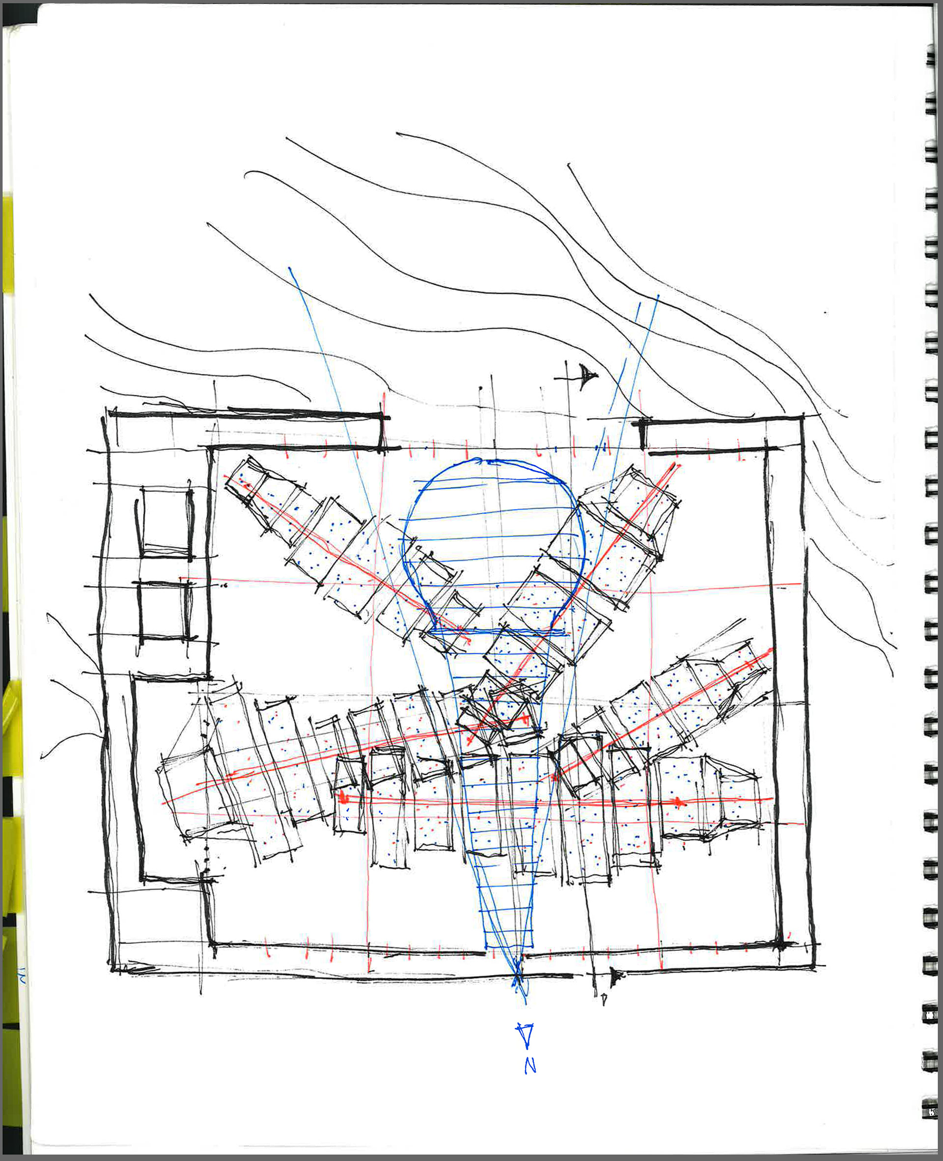 Plan of the chambers