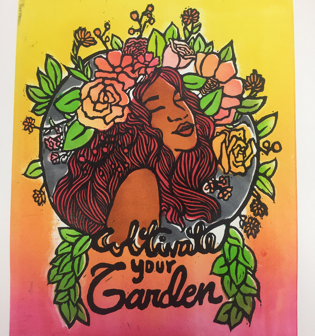 Cultivate your Garden - Print Based off the final line of Voltaire