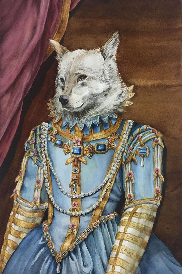 Granduchessa di Toscana, 14" x 20"