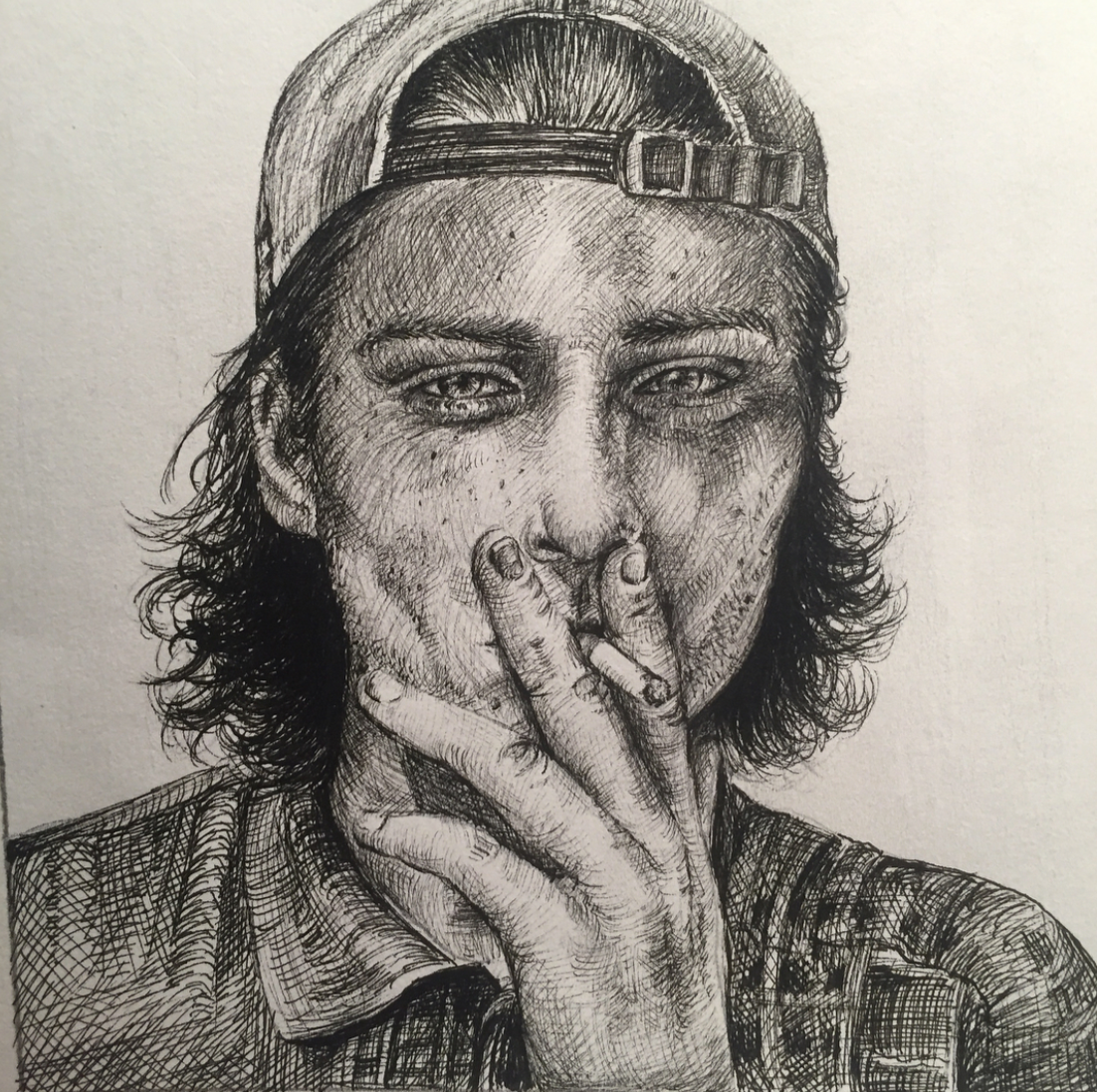 Crosshatch 5'' x 5''