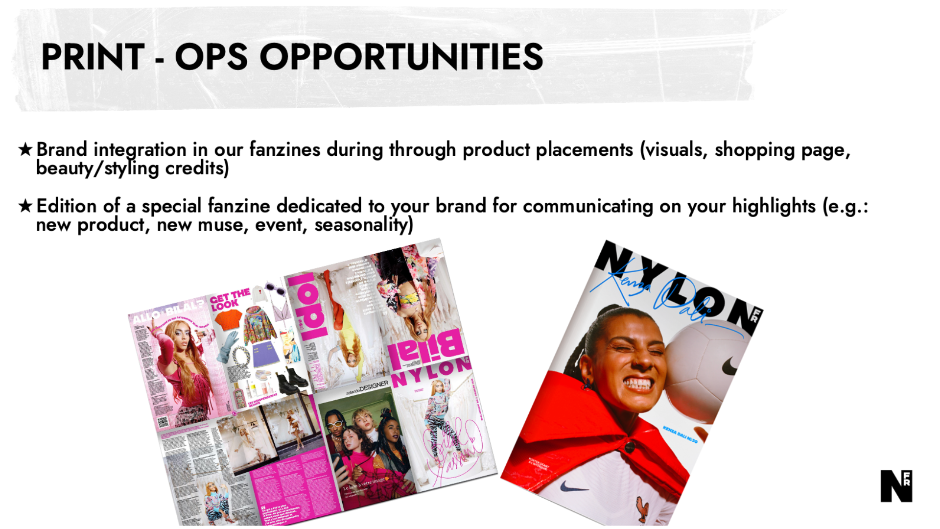 BRAND CONTENT OPPORTUNITIES WITH NYLON FRANCE