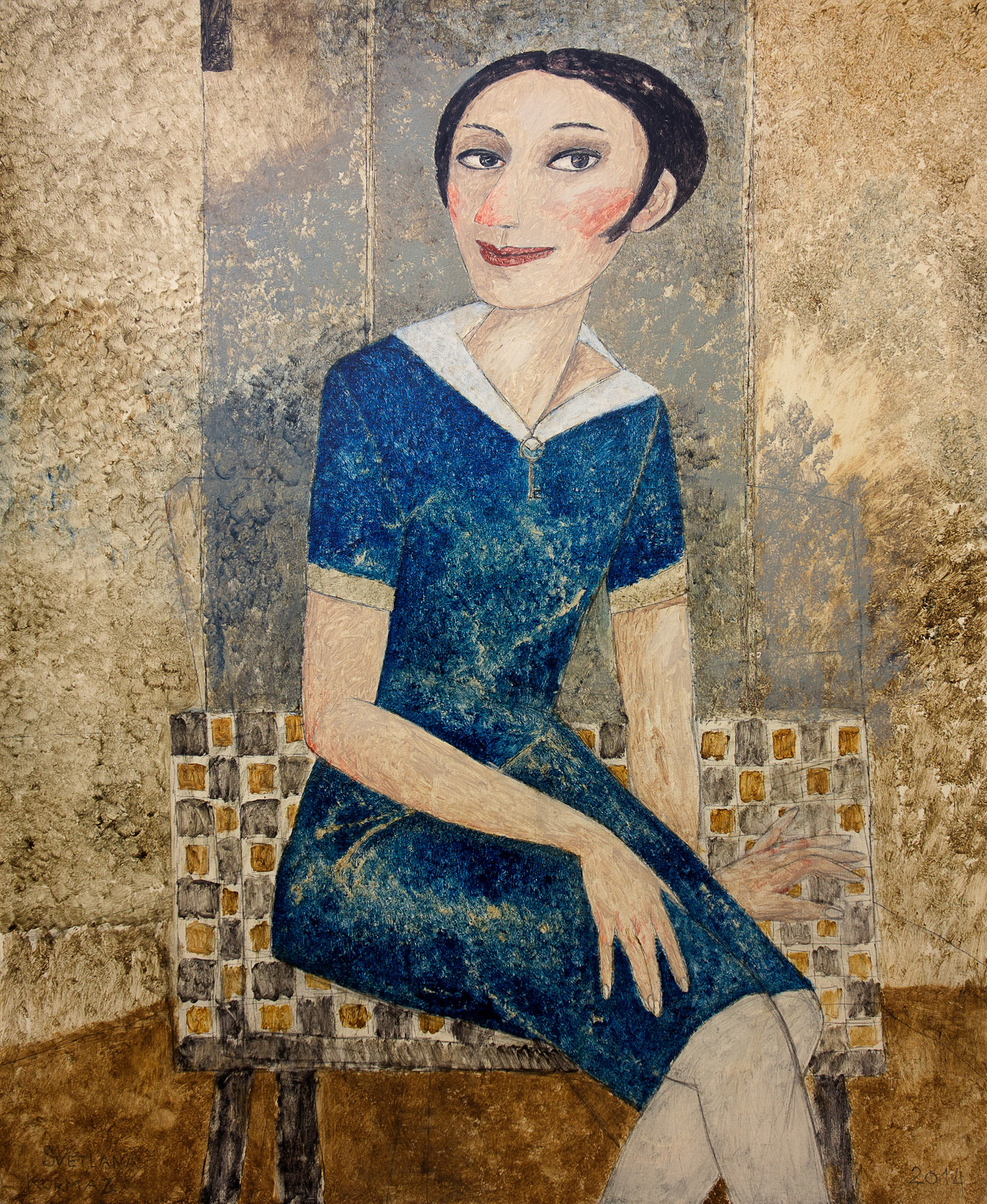 oil on canvas, 100x80cm. SOLD