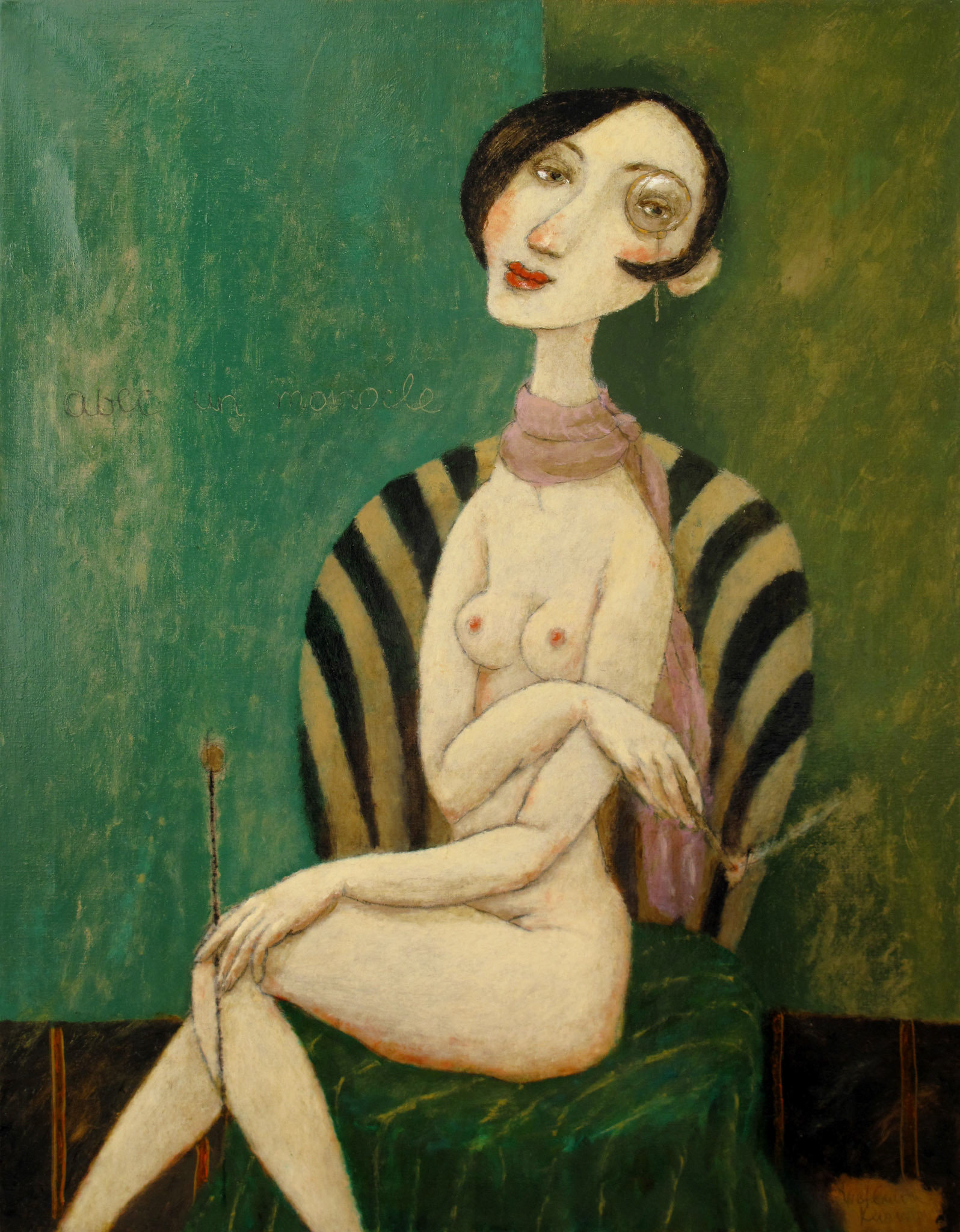 oil on canvas, 90x70cm. SOLD